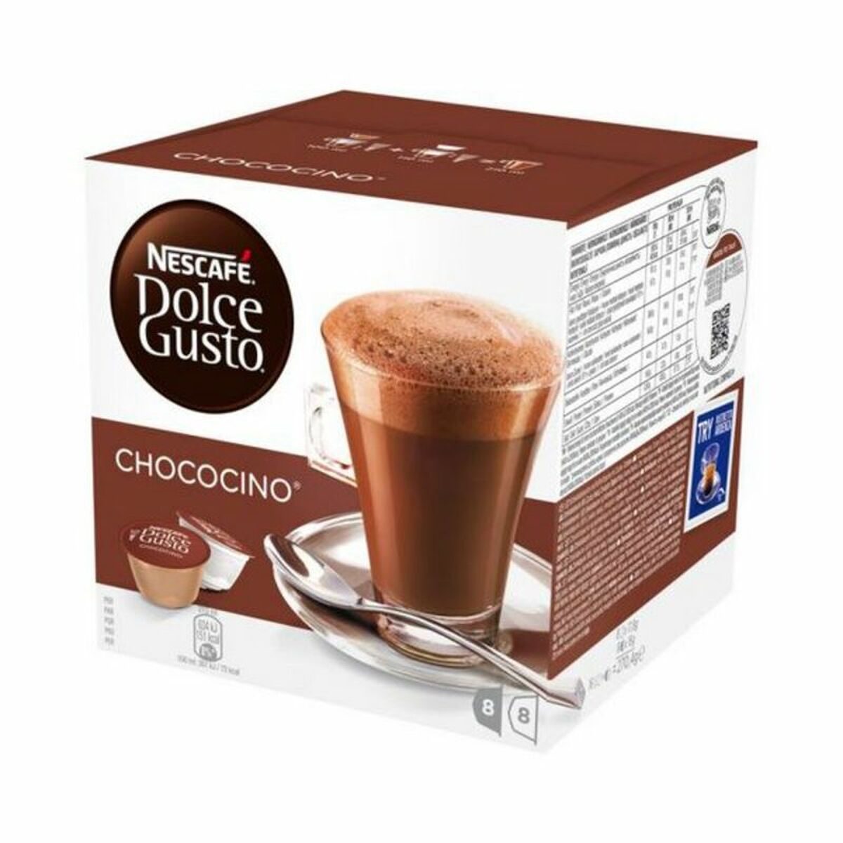 Case Nescafé Dolce Gusto 12045470 Chococino (16 uds) Case Nescafé Dolce Gusto 12045470 Chococino (16 uds)