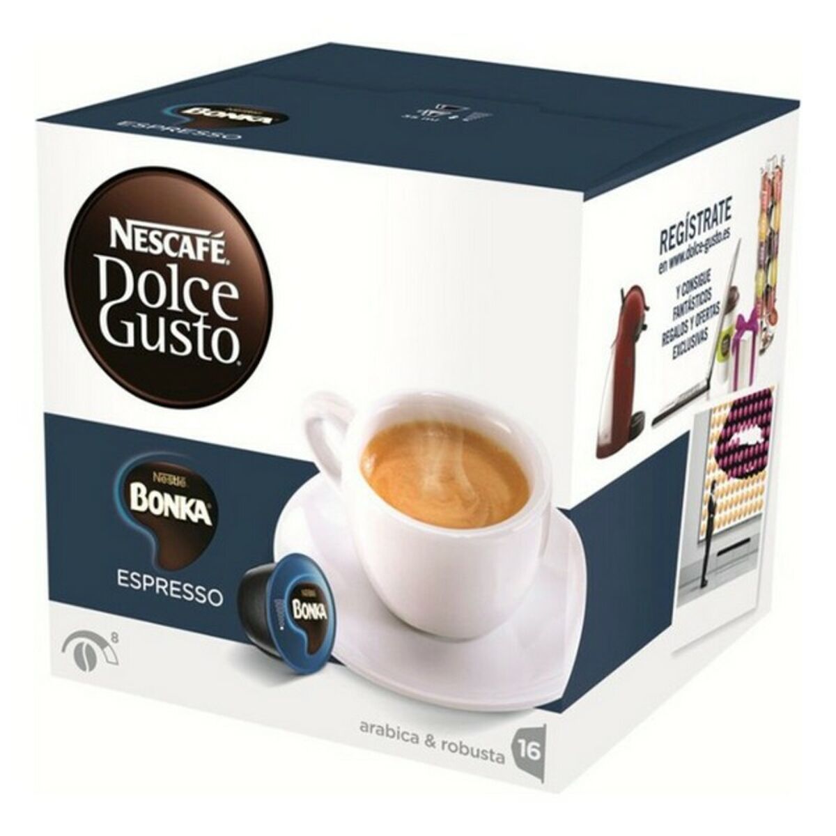 Case Dolce Gusto Espresso Bonka (16 uds) Case Dolce Gusto Espresso Bonka (16 uds)