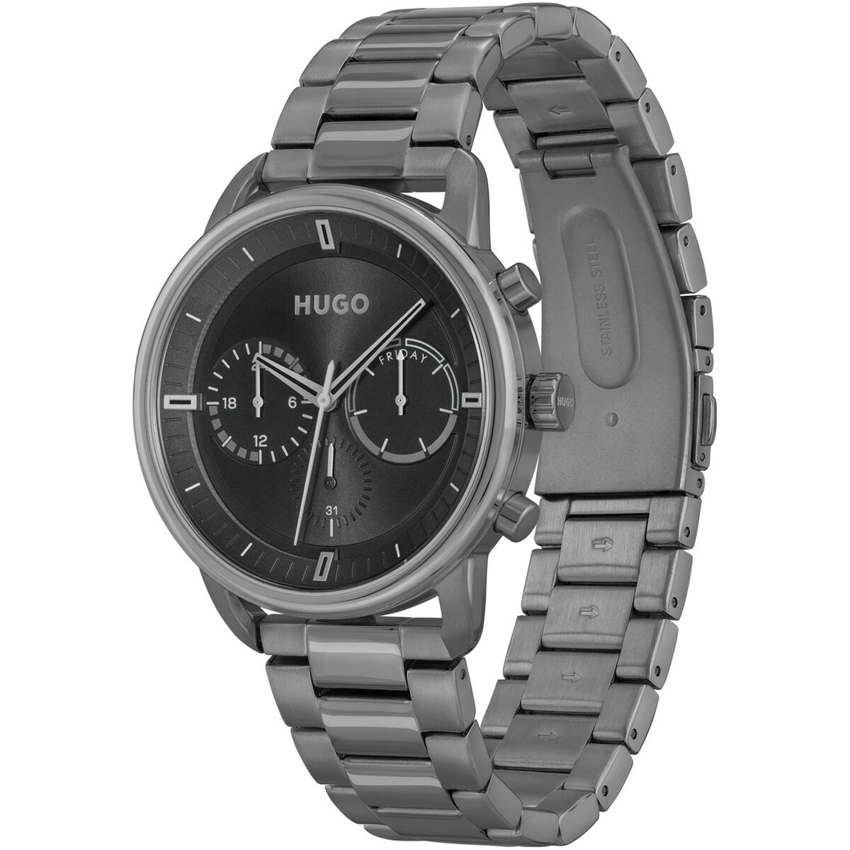 Unisex Watch Hugo Boss 1530234 Dark grey ( 44 mm)
