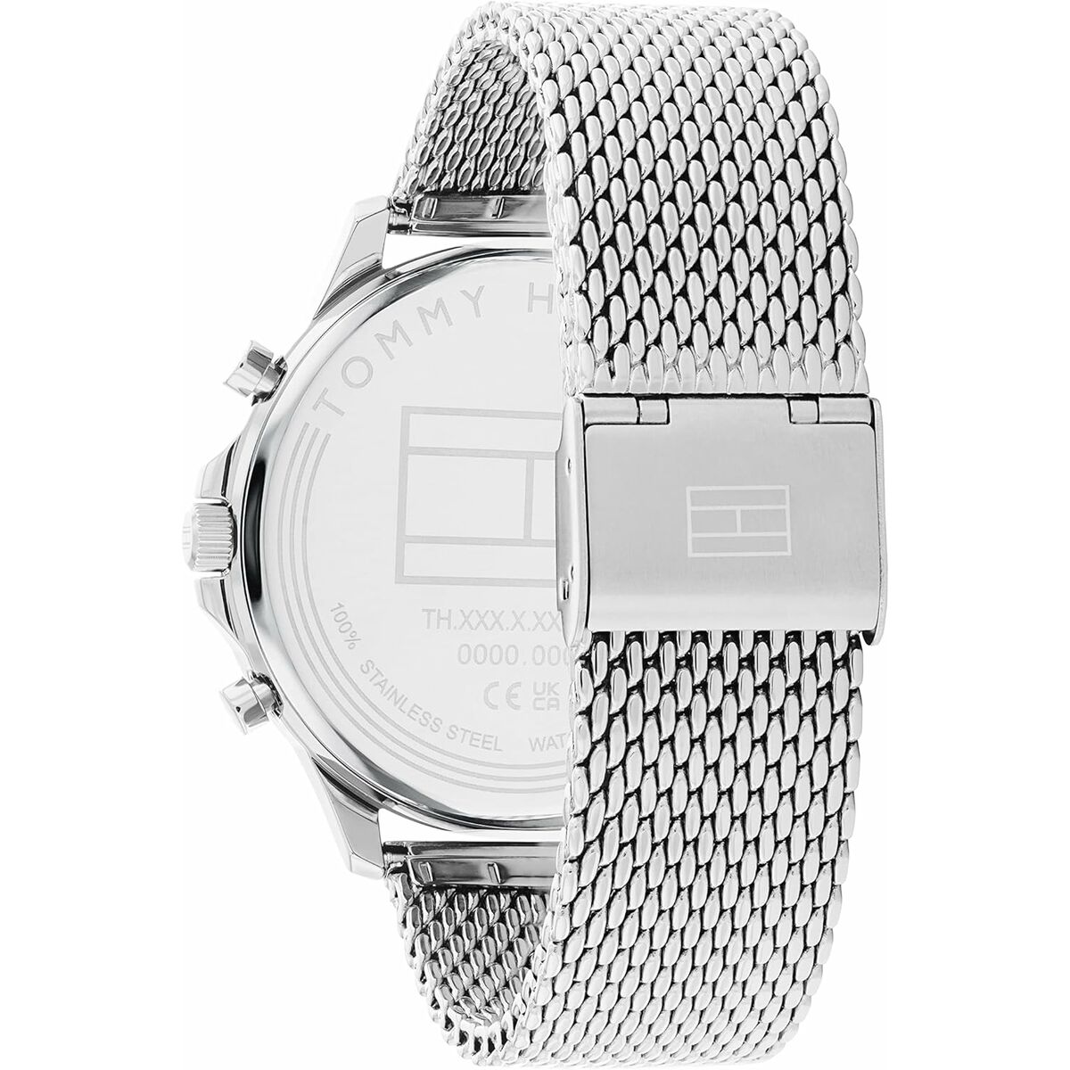Men’s Watch Tommy Hilfiger RYDER Black Silver
