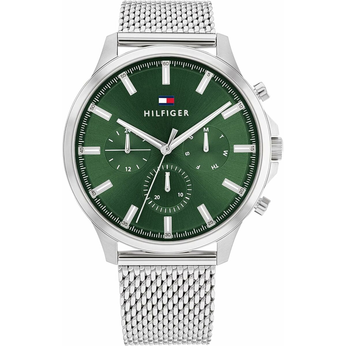 Men’s Watch Tommy Hilfiger 1683474 Green Silver