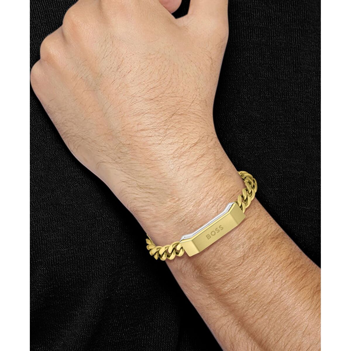 Men’s Bracelet Hugo Boss 1580318M Stainless steel 19 cm