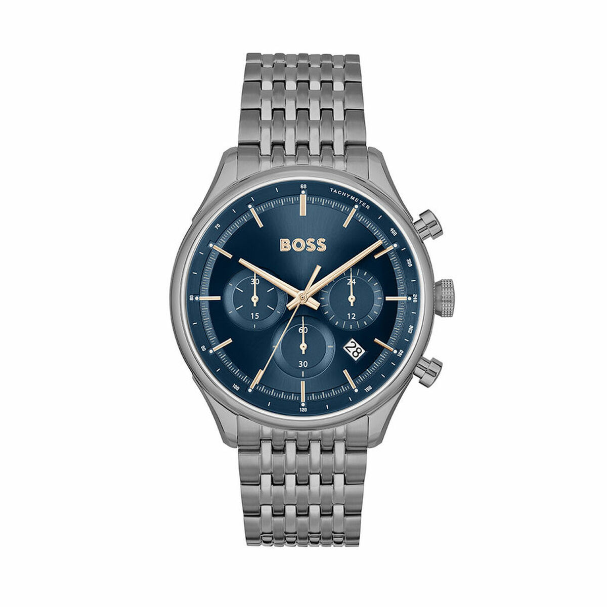 Unisex Watch Hugo Boss 1514083 Navy Blue Dark grey ( 45 mm) Unisex Watch Hugo Boss 1514083 Navy Blue Dark grey ( 45 mm)