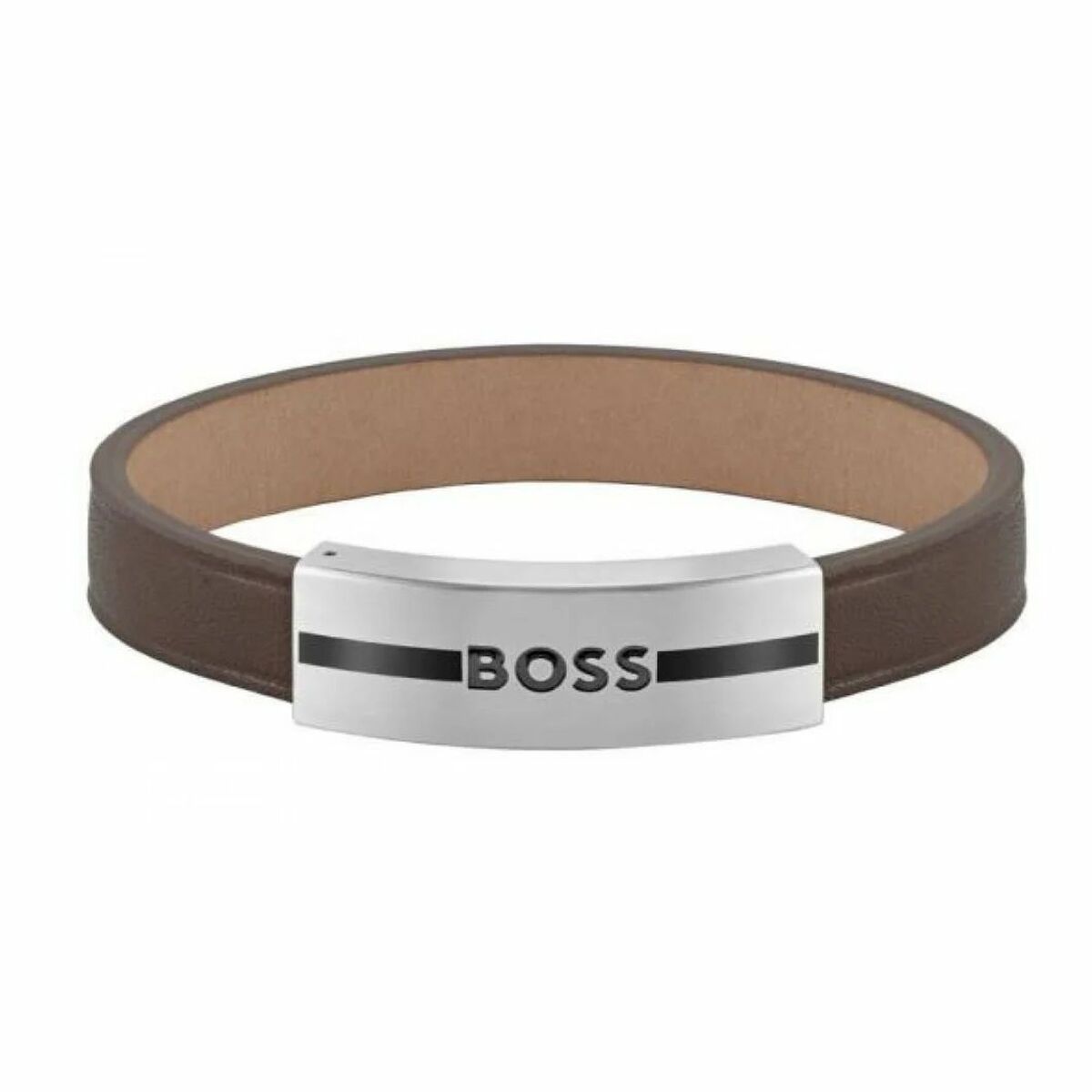 Men’s Bracelet Hugo Boss 1580496M Leather 20 cm