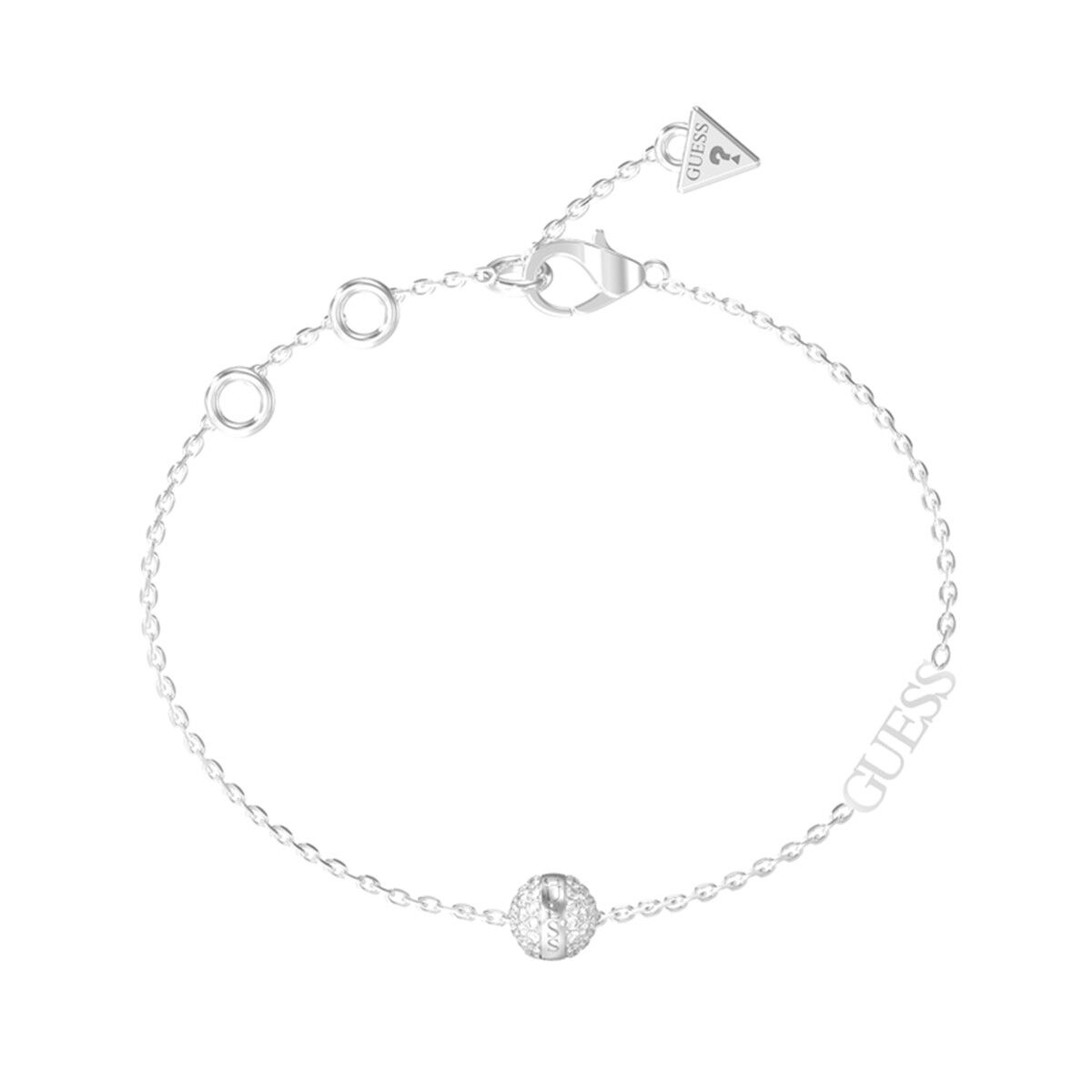 Ladies’ Bracelet Guess JUBB04456JWRHS Silver