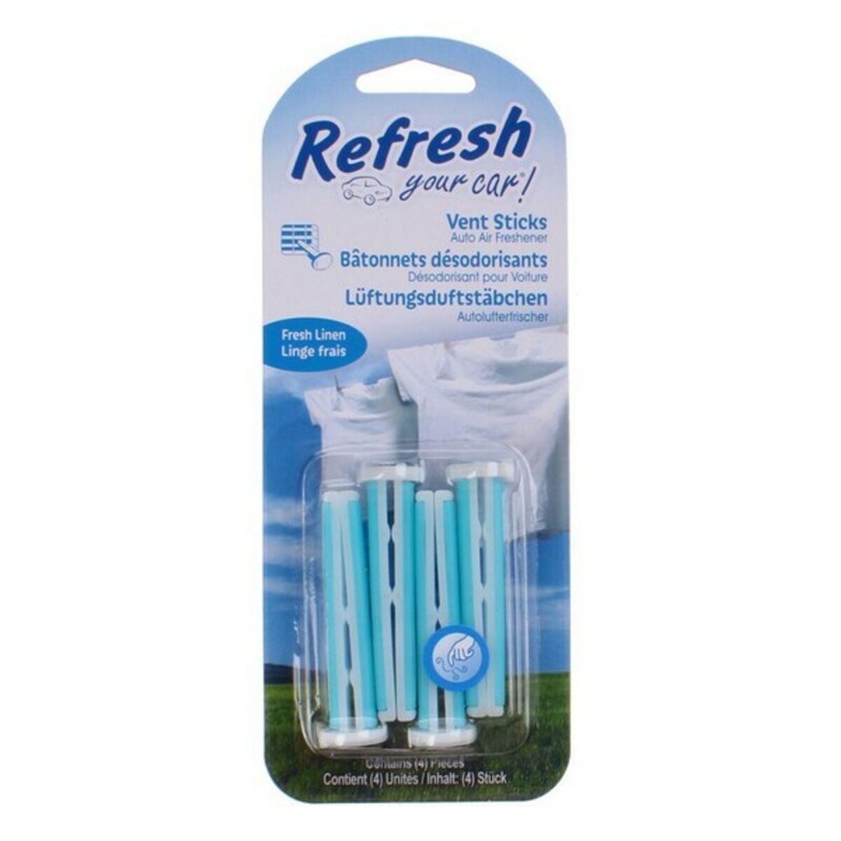 Car Air Freshener California Scents E301408900 Plastic (4 Units) Car Air Freshener California Scents E301408900 Plastic (4 Units)
