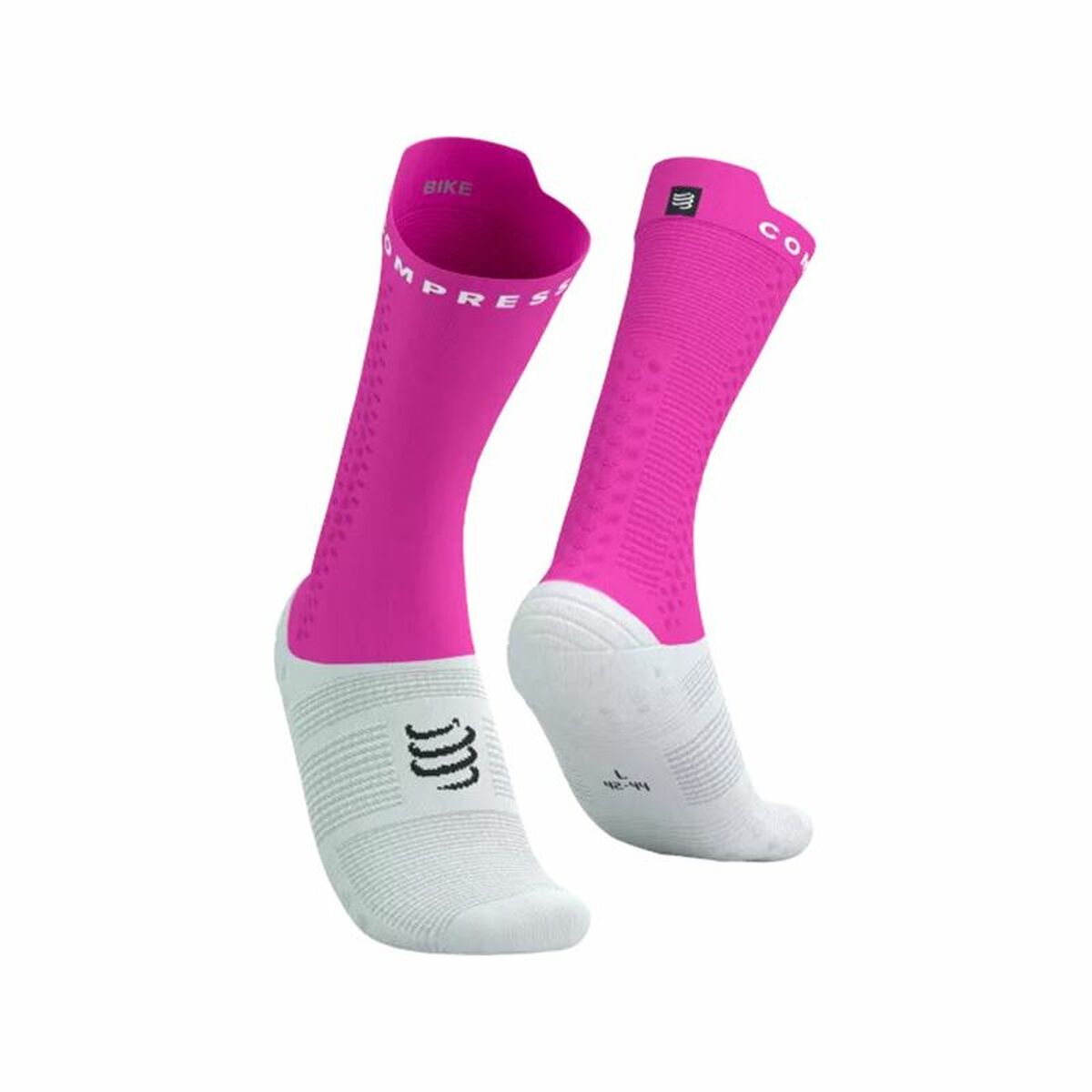 Sports Socks Compressport Pro Racing Dark pink Sports Socks Compressport Pro Racing Dark pink