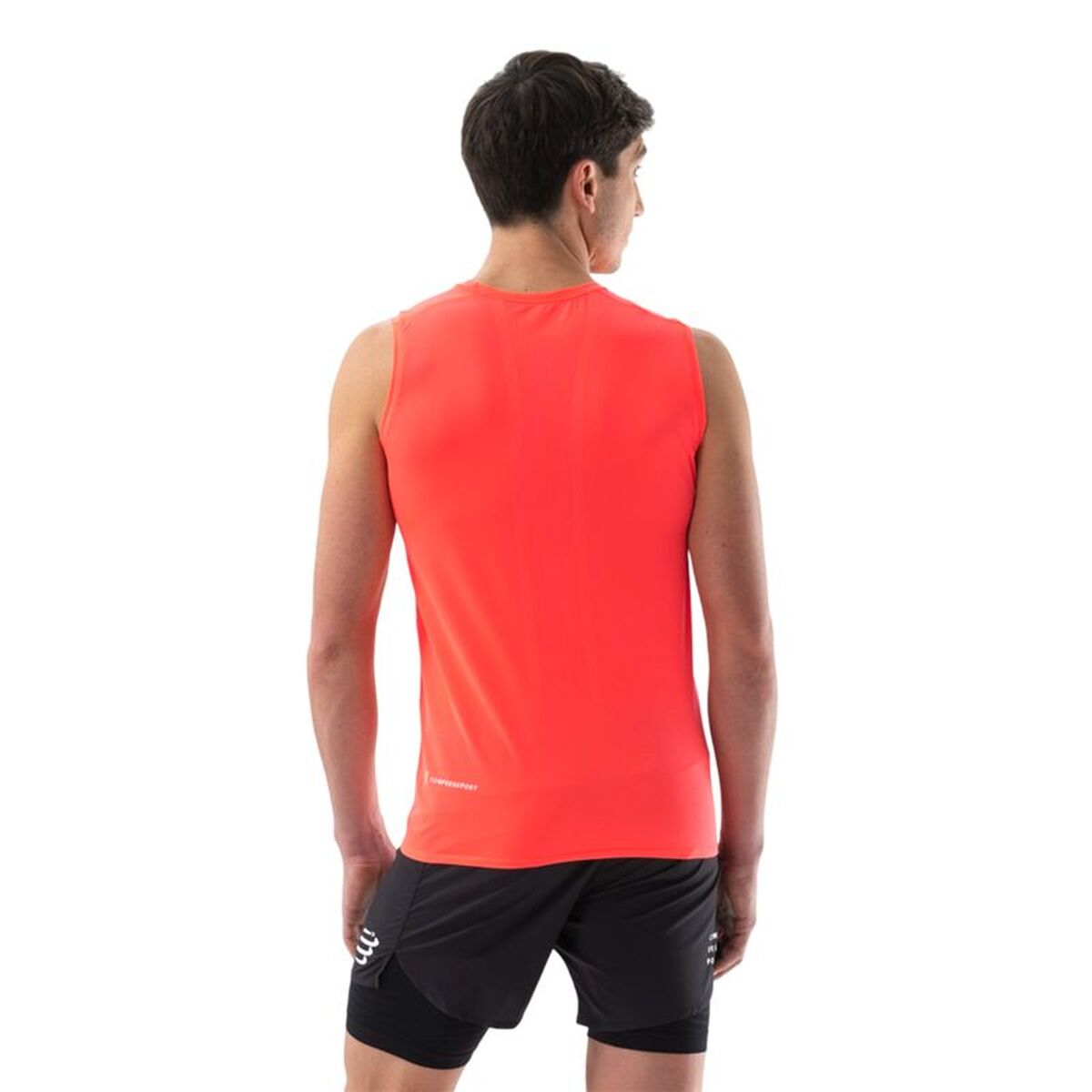 Men’s Sleeveless T-shirt Compressport Trail Racing Salmon