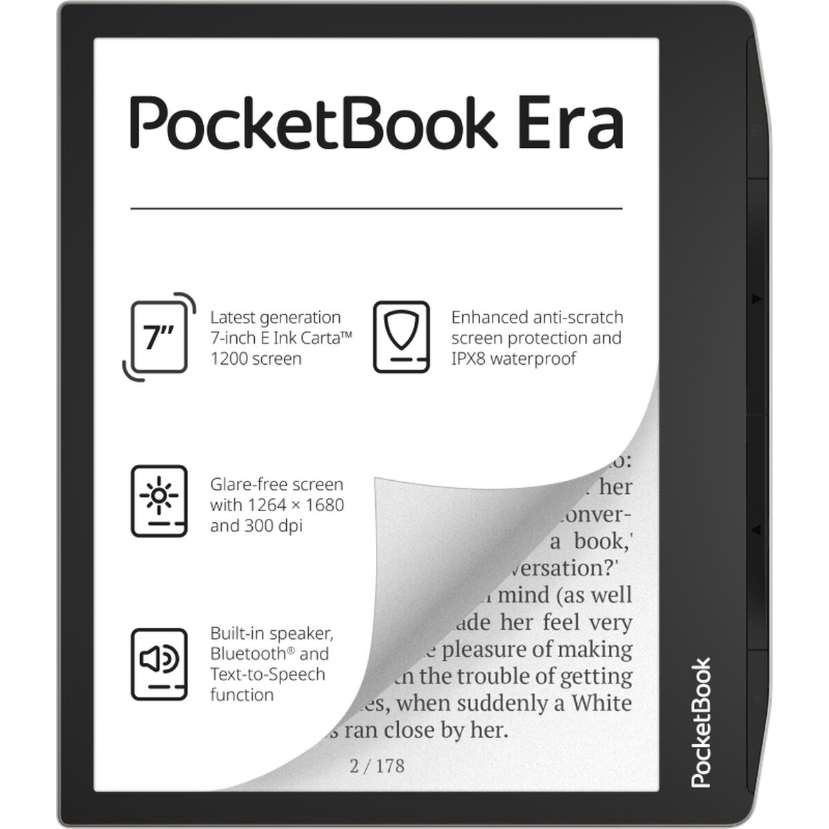 EBook PocketBook 700 Era Silver Multicolour Black/Silver 16 GB 7″