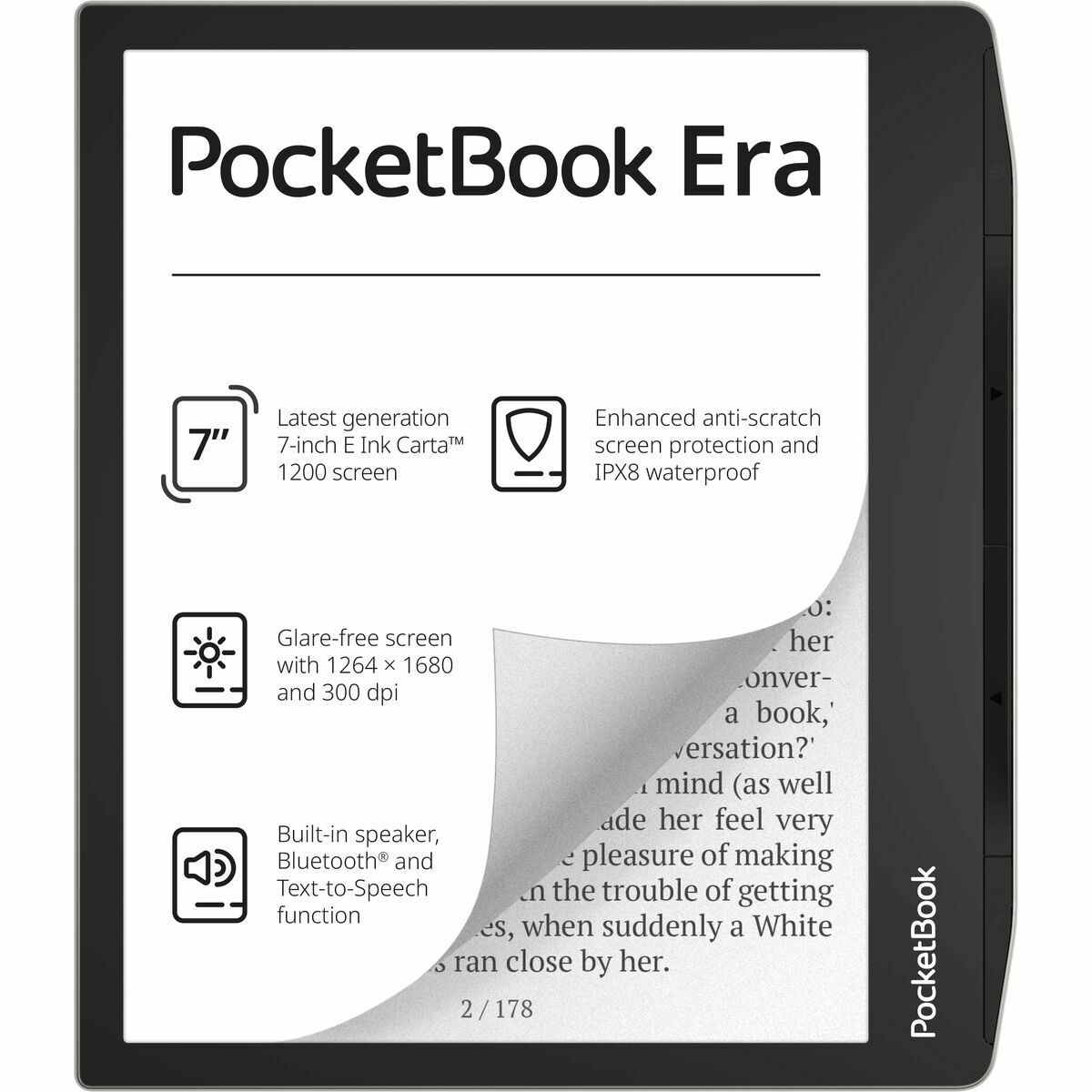 EBook PocketBook 700 Era Silver Multicolour Black/Silver 16 GB 7″
