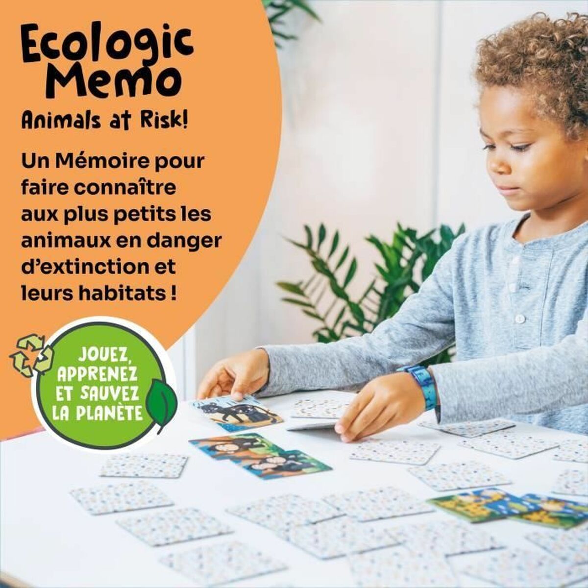 Educational Game Adventerra Memo Ecolgico Animales en Peligro