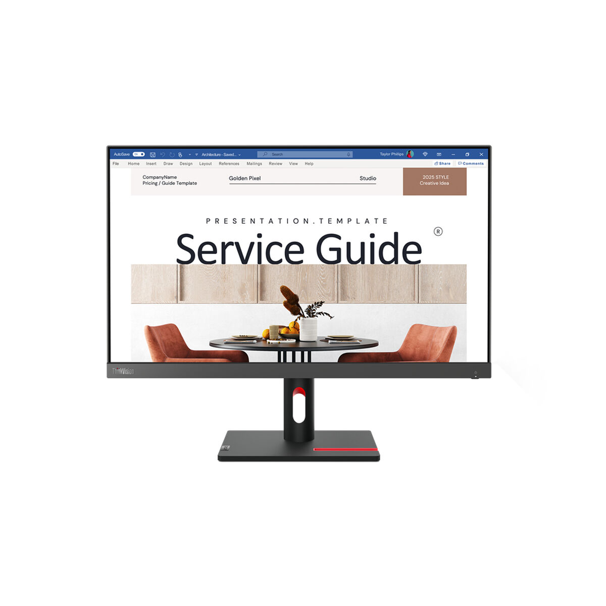 Monitor Lenovo ThinkVision S24i-30 Full HD 23,8″ 100 Hz