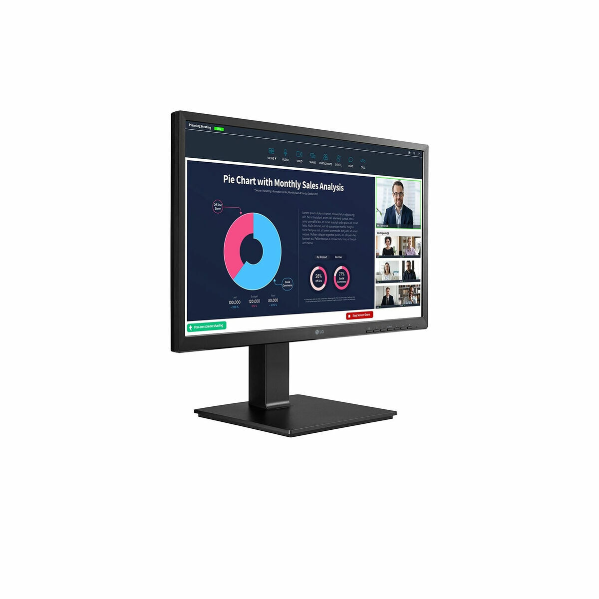 Monitor LG 24BP75CP-B Full HD 23,8″