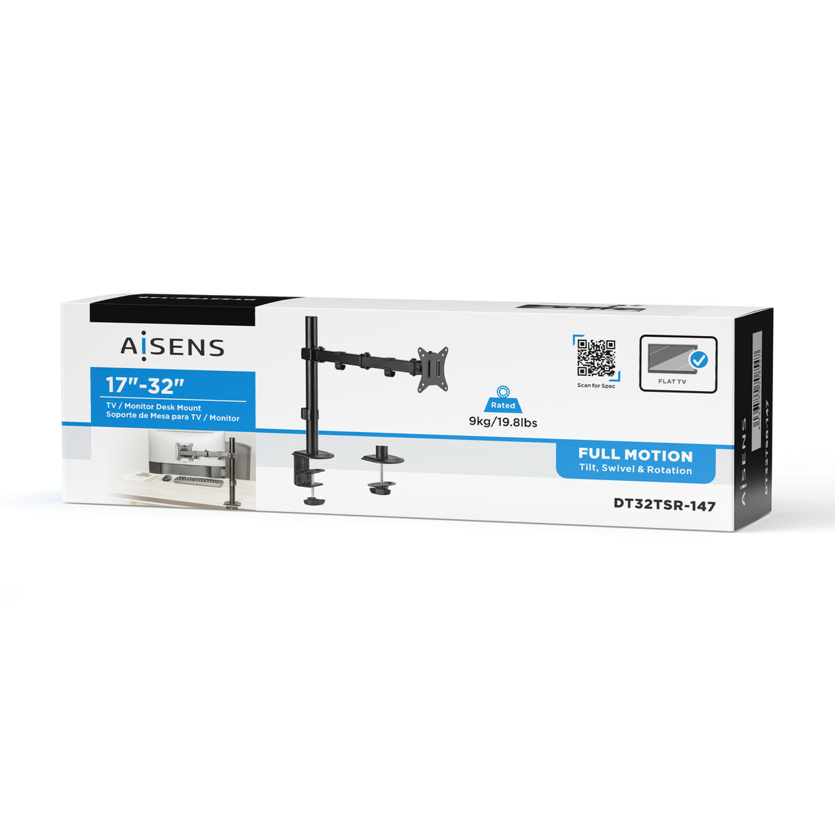 Screen Table Support Aisens DT32TSR-147 17″ 32″ 17-32″