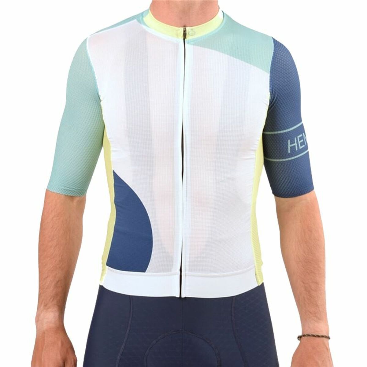 Cycling jersey Hemon Prestiggio White Cycling jersey Hemon Prestiggio White