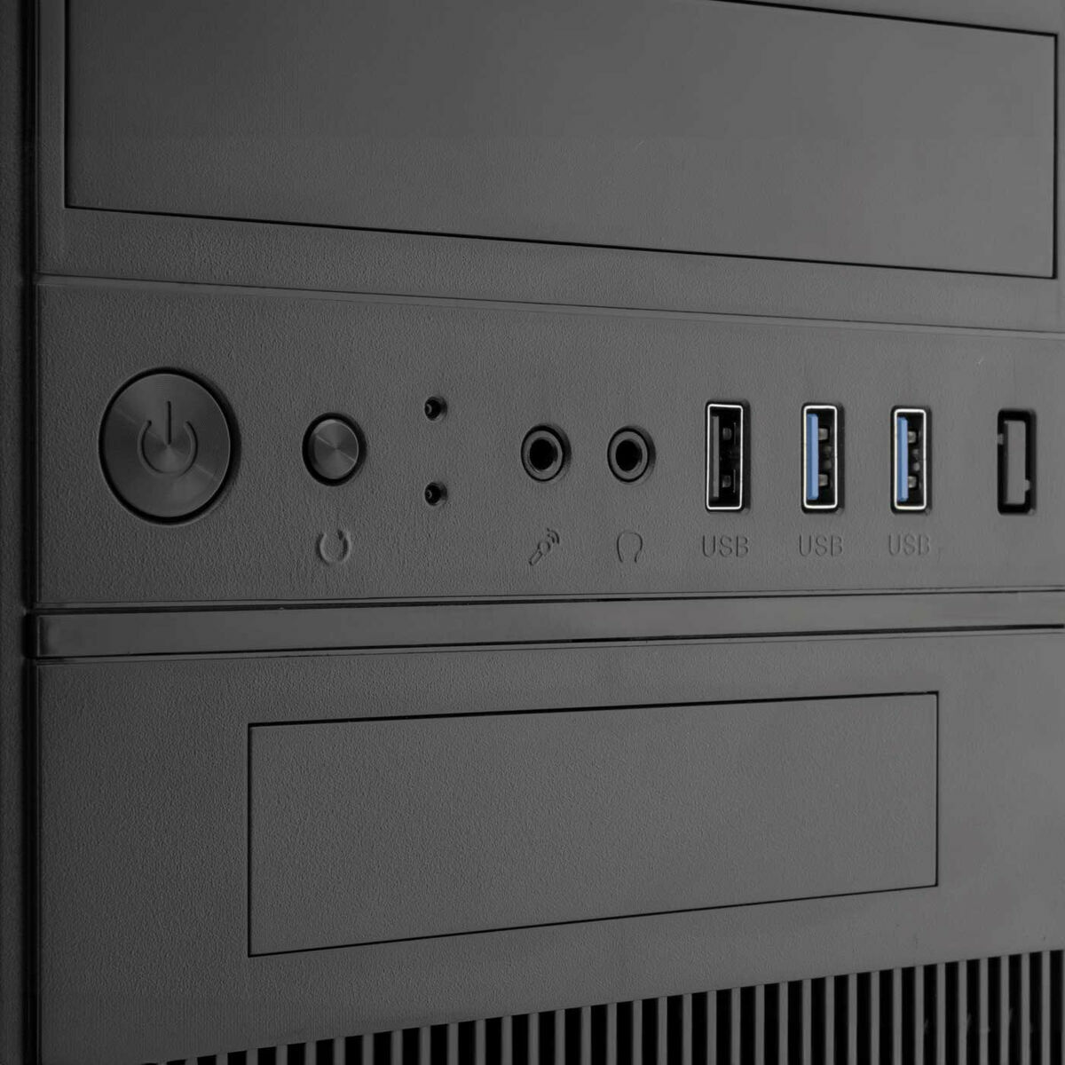 ATX Micro Box CoolBox COO-PCM580-1 Black