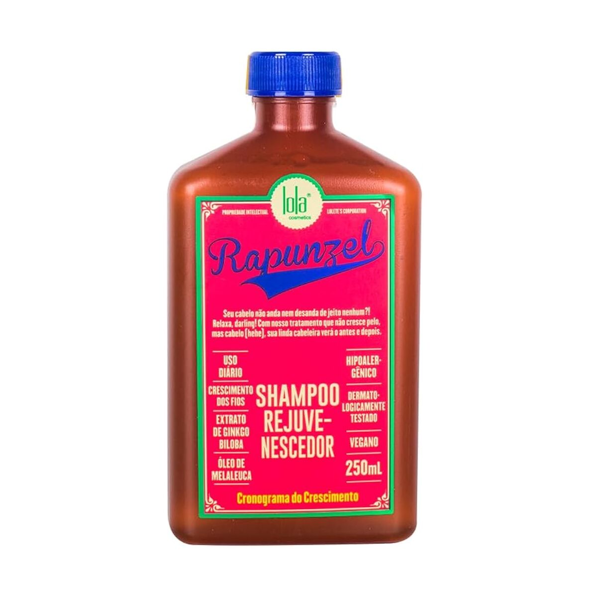 Shampoo Lola Cosmetics Rapunzel 250 ml Shampoo Lola Cosmetics Rapunzel 250 ml