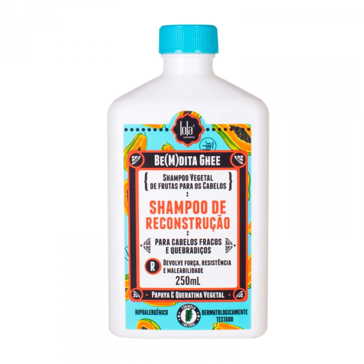 Restorative Shampoo Lola Cosmetics Lola Be(M)Dita Ghee Papaya Reconstruction 250 ml Restorative Shampoo Lola Cosmetics Lola Be(M)Dita Ghee Papaya Reconstruction 250 ml
