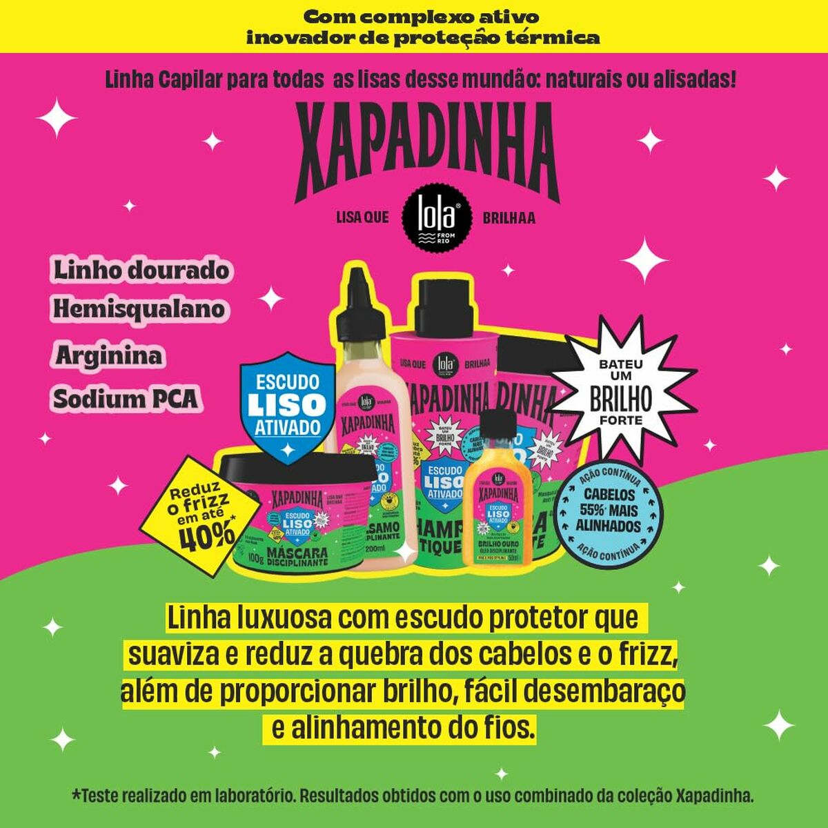 Hair Oil Lola Cosmetics Xapadinha 50 ml