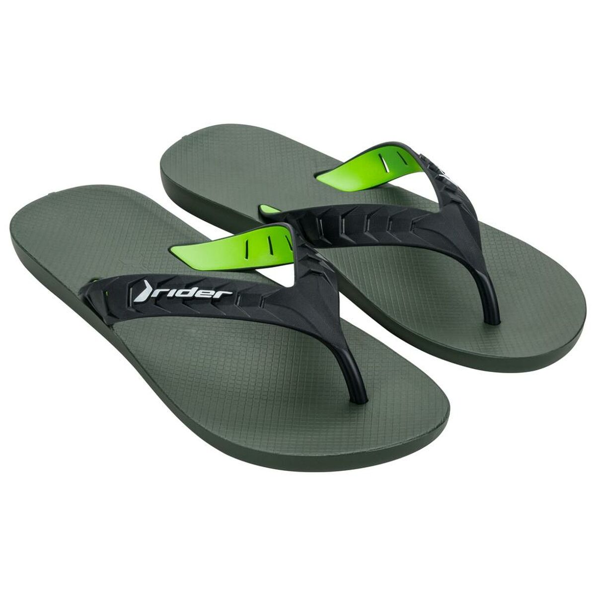 Men’s Flip Flops Rider RIDER STREET DUO THONG AD R12430 BC599 Green