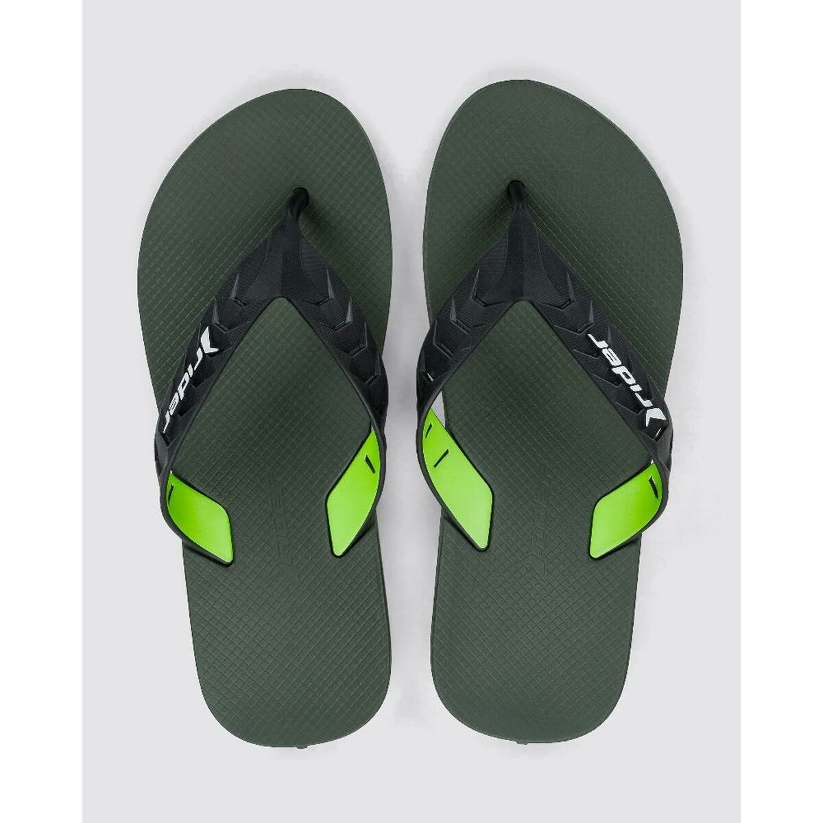 Men’s Flip Flops Rider RIDER STREET DUO THONG AD R12430 BC599 Green