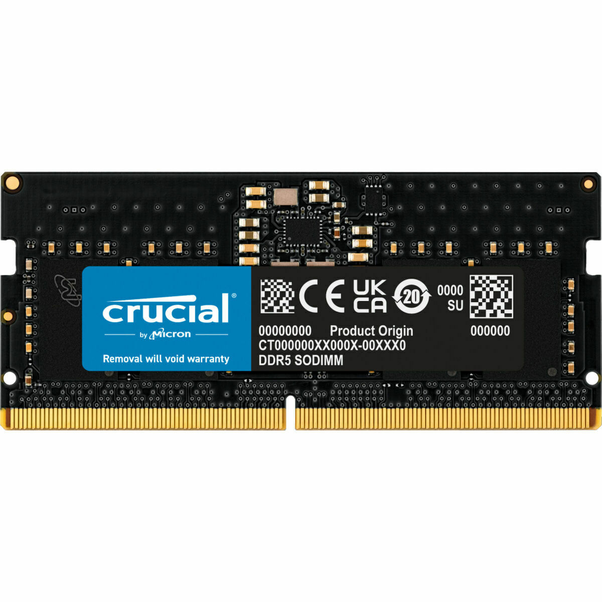 RAM Memory Crucial CT8G56C46S5 8 GB DDR5 5600 MHz CL46