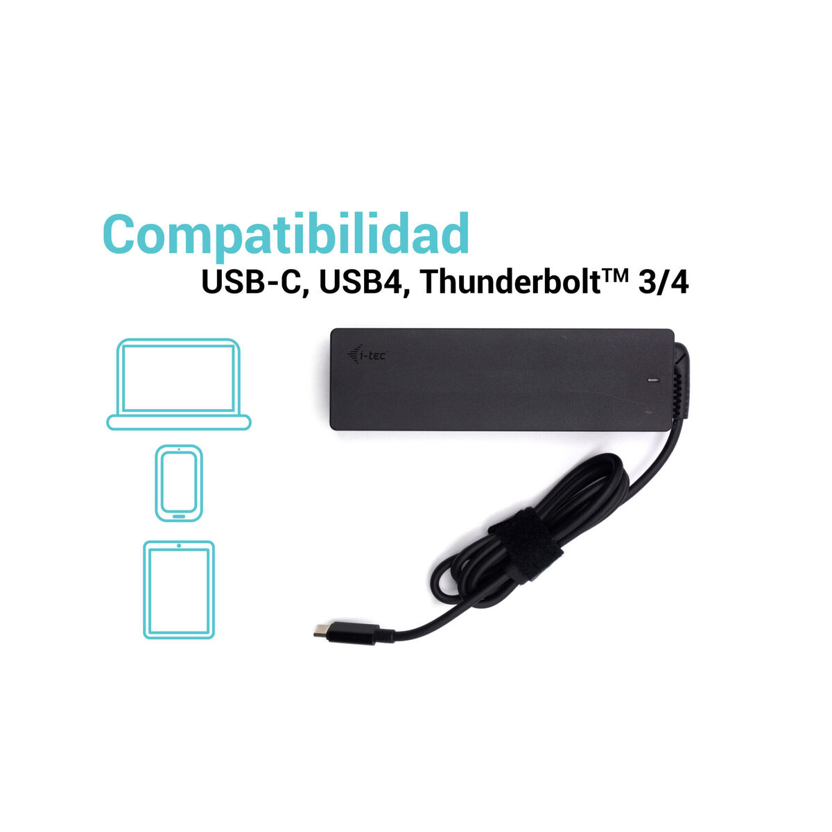Portable charger i-Tec CHARGER-C100W Black Portable charger i-Tec CHARGER-C100W Black