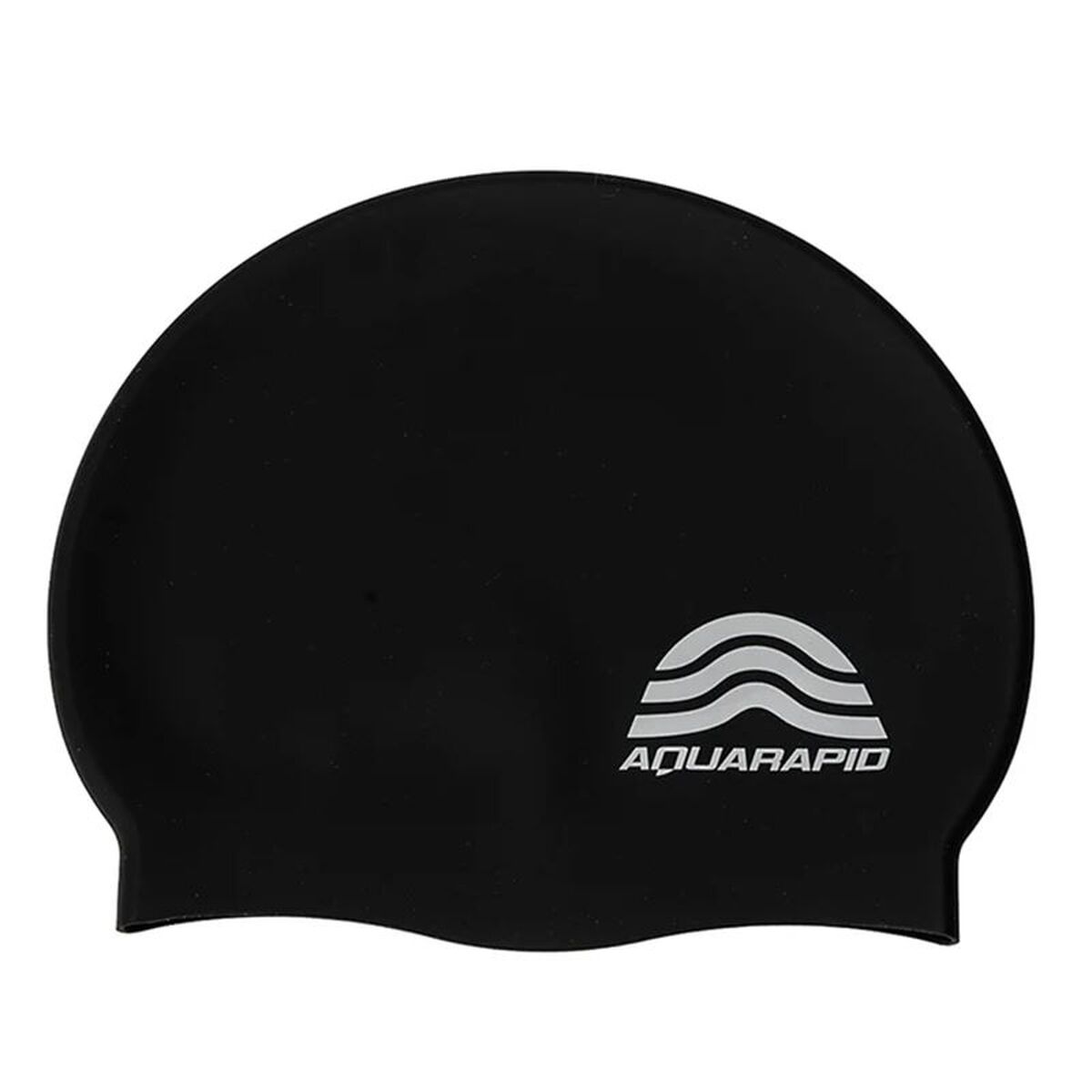 Swimming Cap Aquarapid Lhair Black Silicone