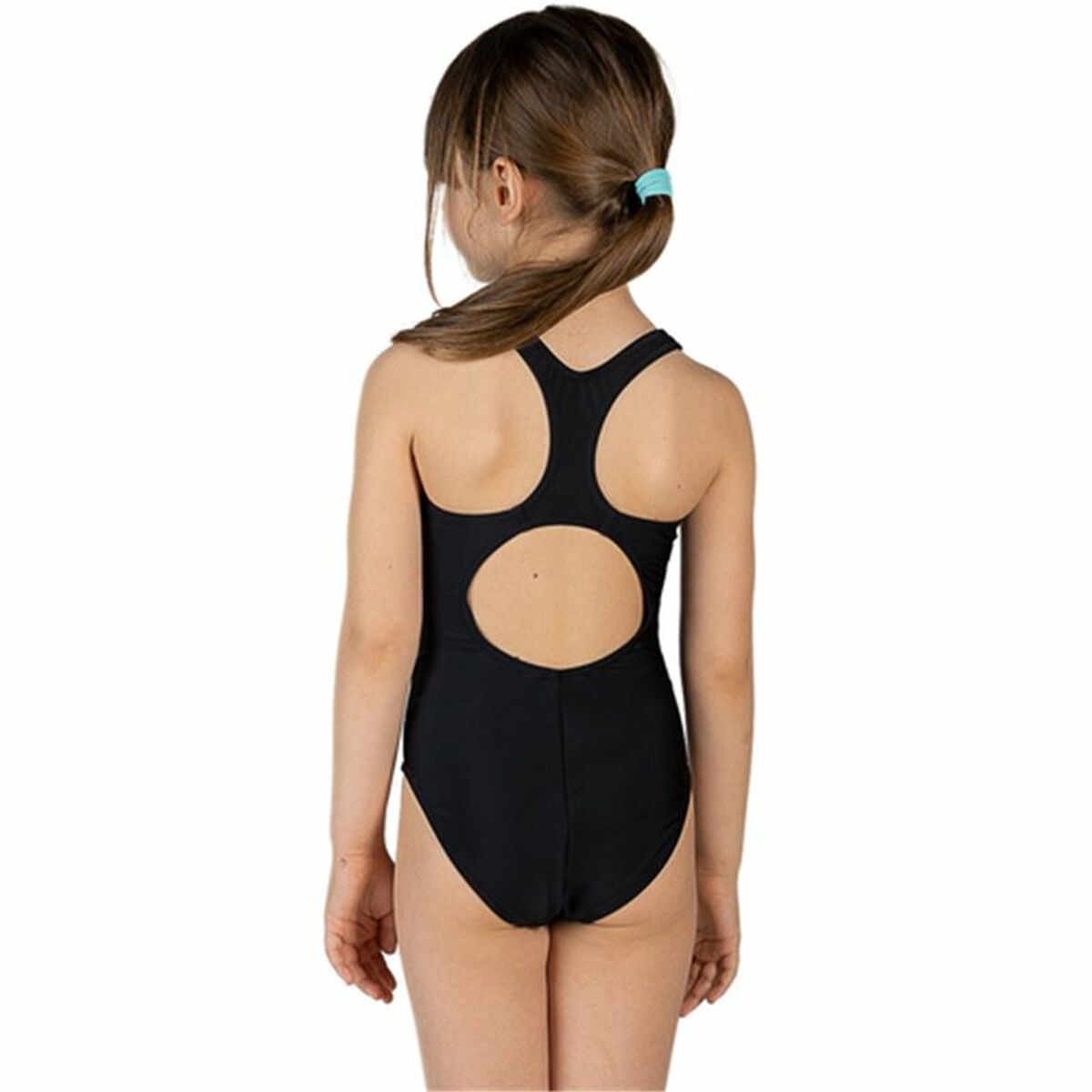 Swimsuit for Girls Aquarapid Costume Black