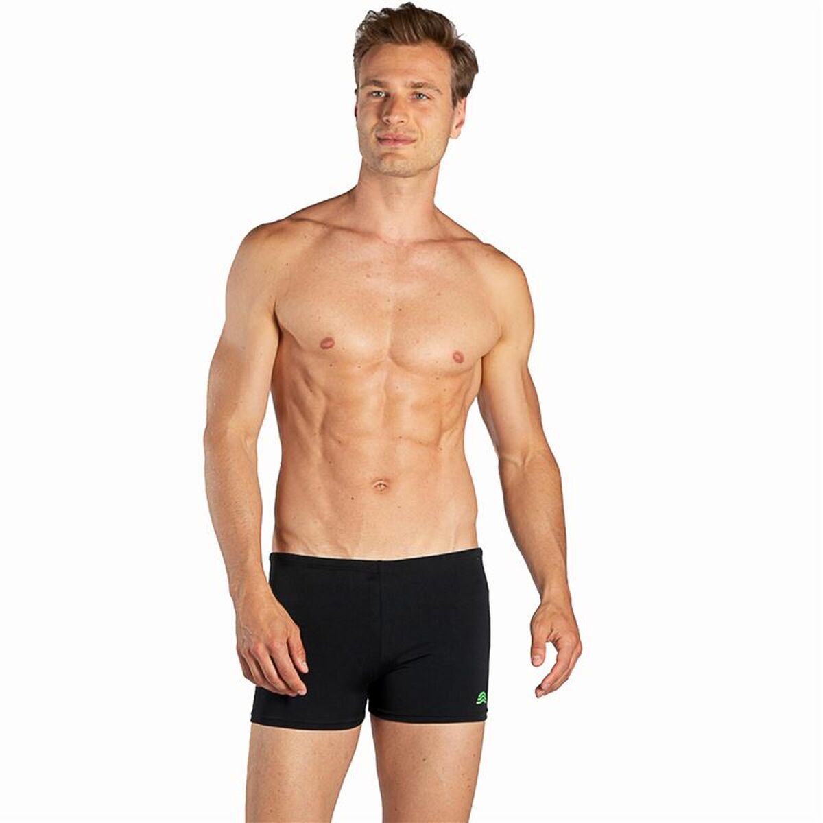 Men’s Bathing Costume Aquarapid Black Men’s Bathing Costume Aquarapid Black