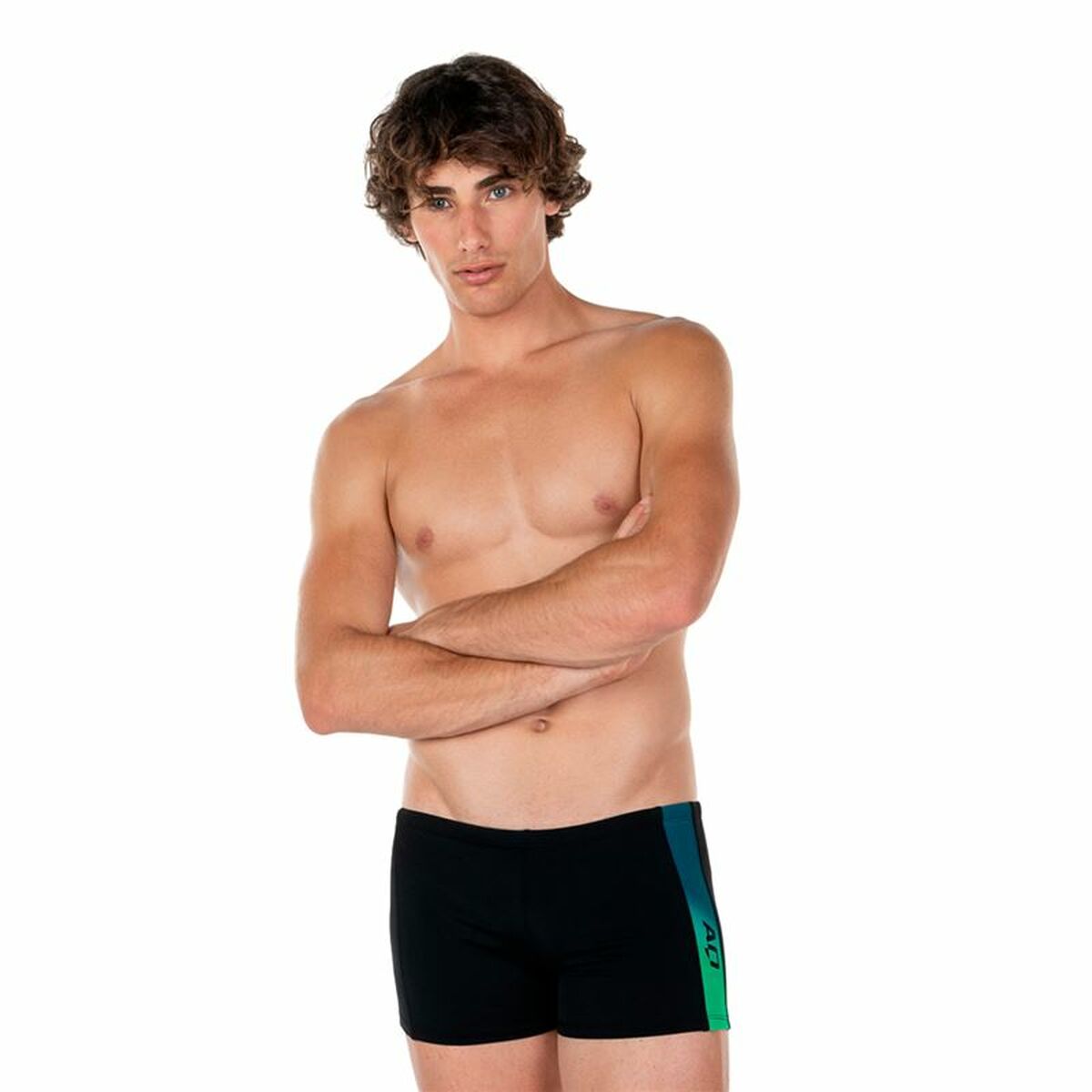 Men’s Bathing Costume Aquarapid Phillis Black Men’s Bathing Costume Aquarapid Phillis Black