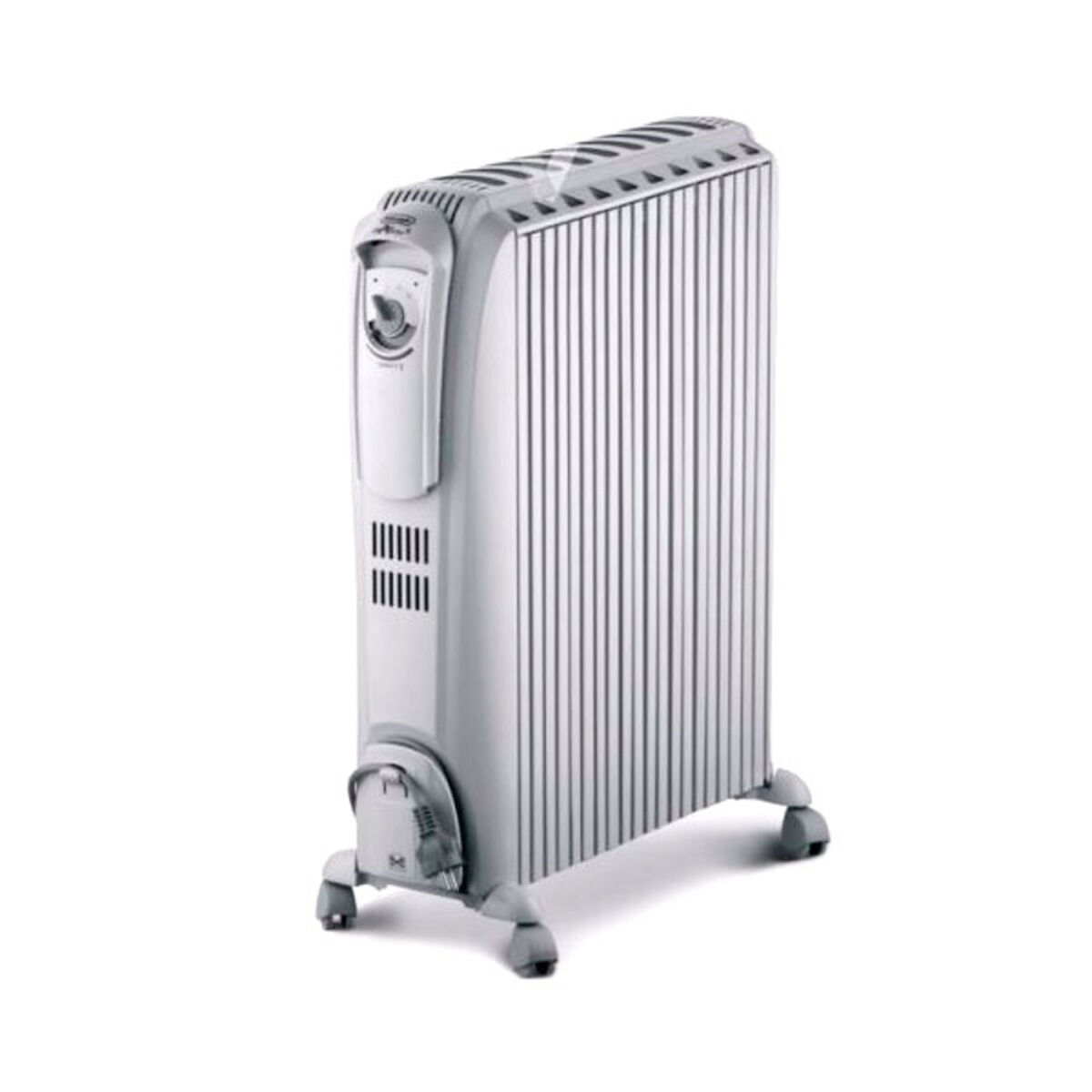 Oil-filled Radiator (6 chamber) DeLonghi 1500 W Grey White Oil-filled Radiator (6 chamber) DeLonghi 1500 W Grey White