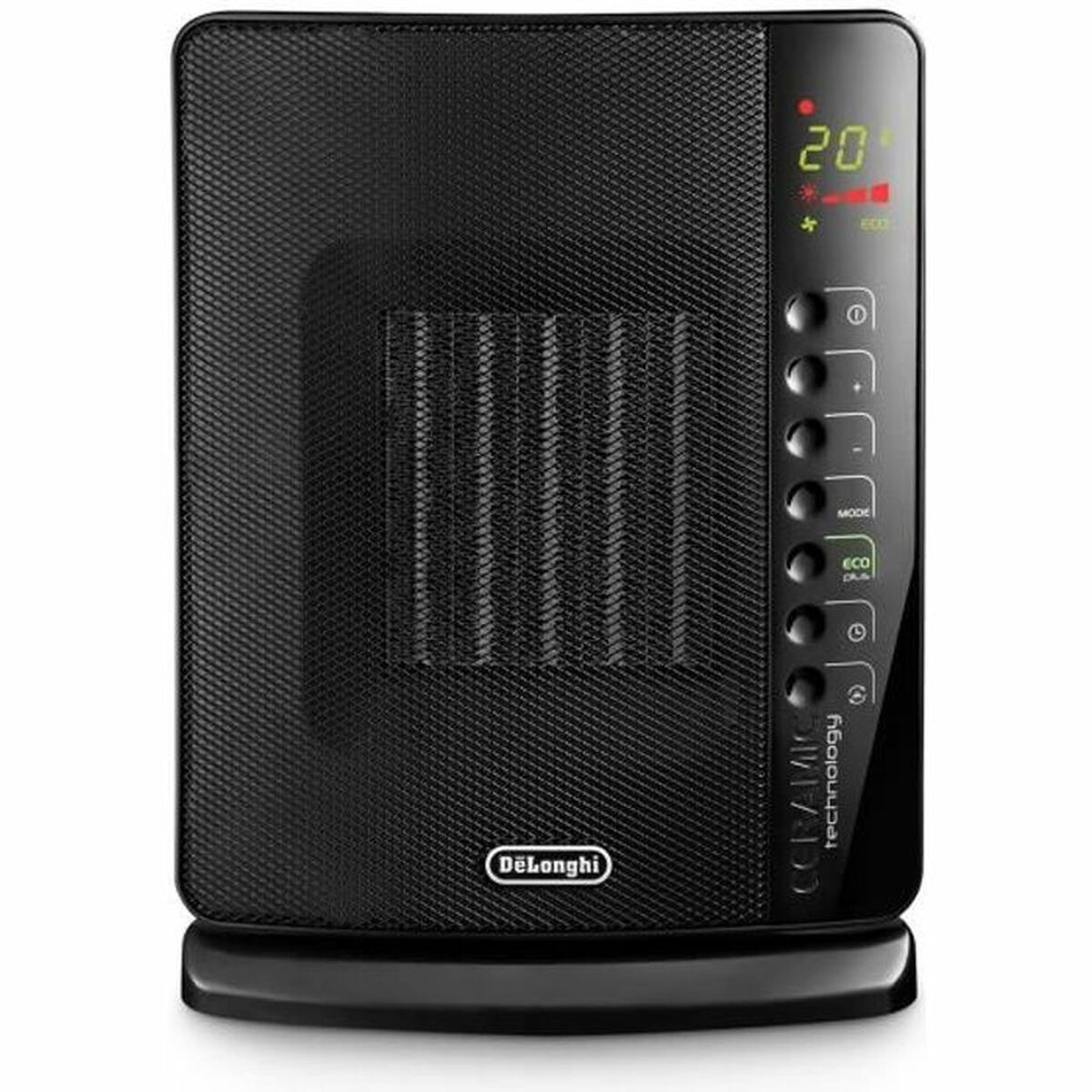 Electric Ceramic Heater DeLonghi Black 2400 W Electric Ceramic Heater DeLonghi Black 2400 W