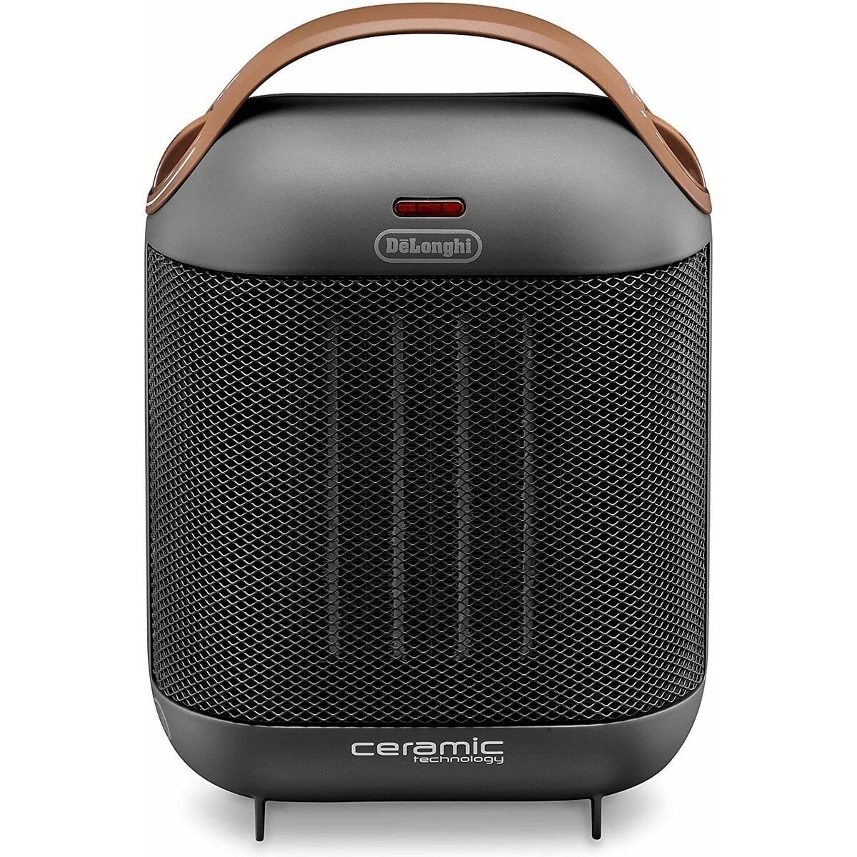 Portable Ceramic Heater DeLonghi HFX30C18IW Black Grey Anthracite 1800 W