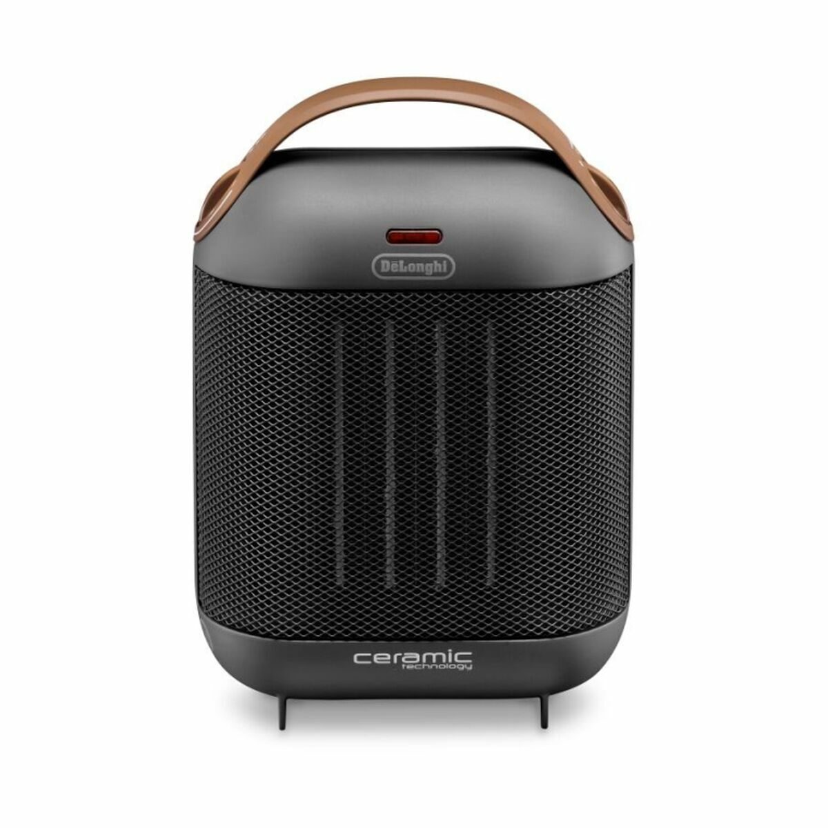 Portable Ceramic Heater DeLonghi HFX30C18IW Black Grey Anthracite 1800 W Portable Ceramic Heater DeLonghi HFX30C18IW Black Grey Anthracite 1800 W