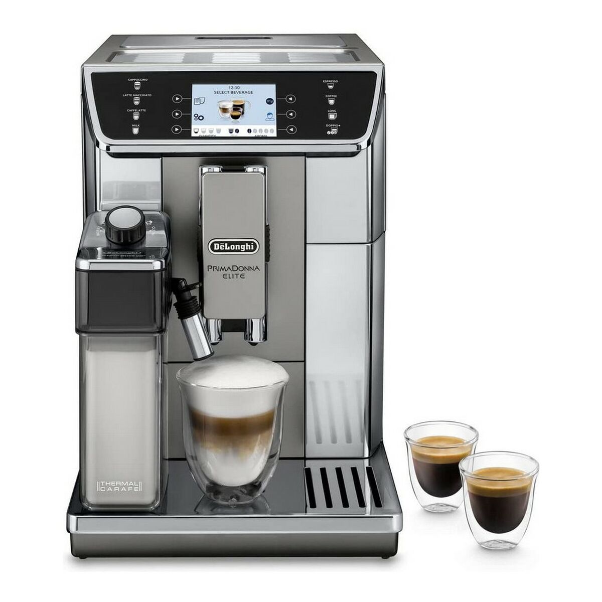 Superautomatic Coffee Maker DeLonghi ECAM65055MS 1450 W Grey 1450 W 2 L Superautomatic Coffee Maker DeLonghi ECAM65055MS 1450 W Grey 1450 W 2 L