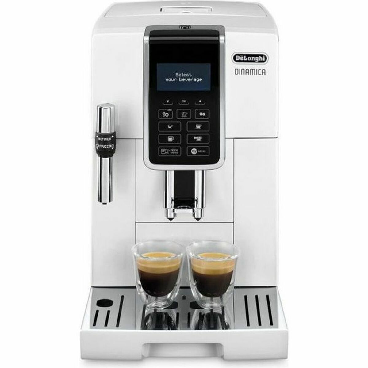 Superautomatic Coffee Maker DeLonghi 0132220020 1450 W White 1450 W 15 bar Superautomatic Coffee Maker DeLonghi 0132220020 1450 W White 1450 W 15 bar