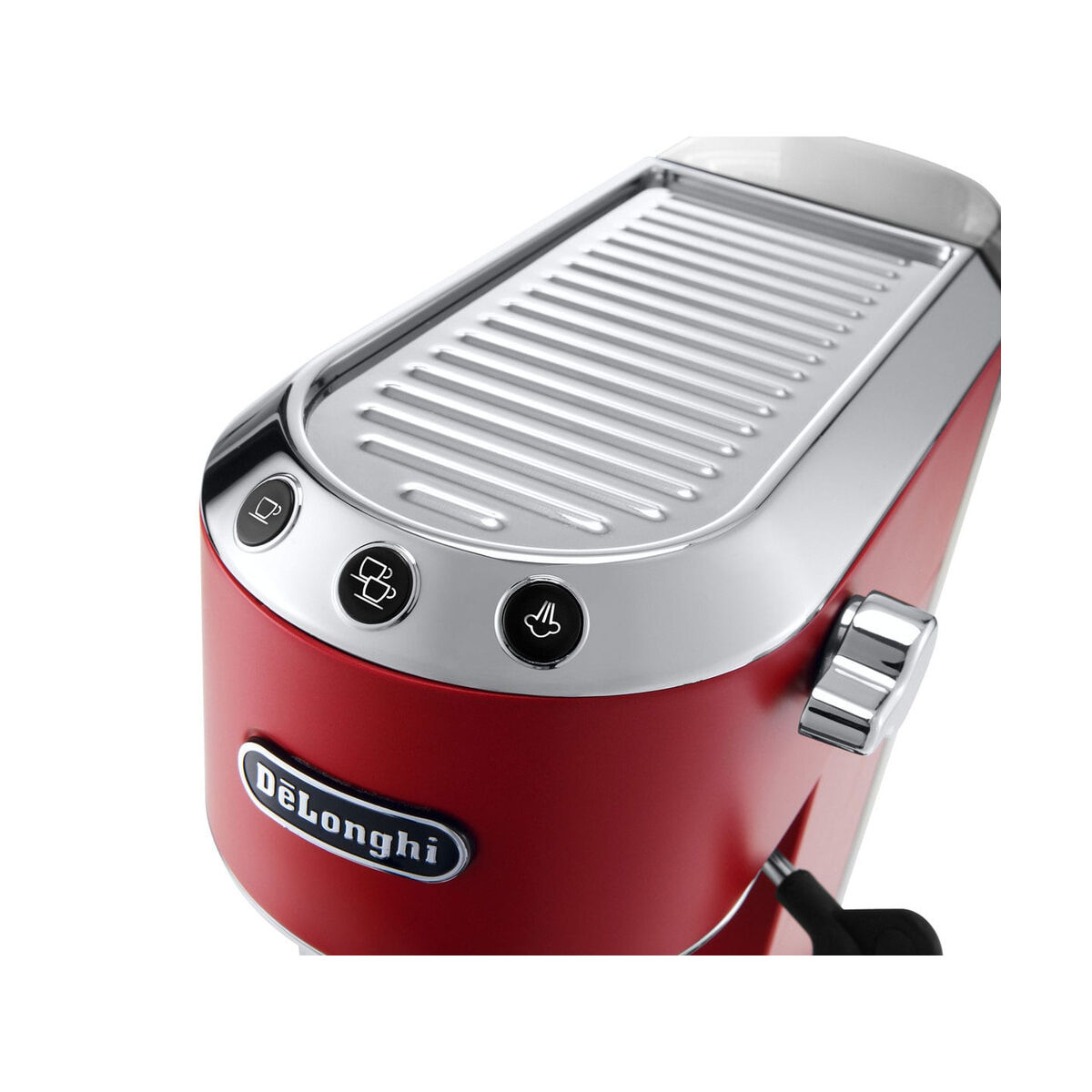 Cafetire with Plunger DeLonghi 0132106169 Stainless steel Red 1 L