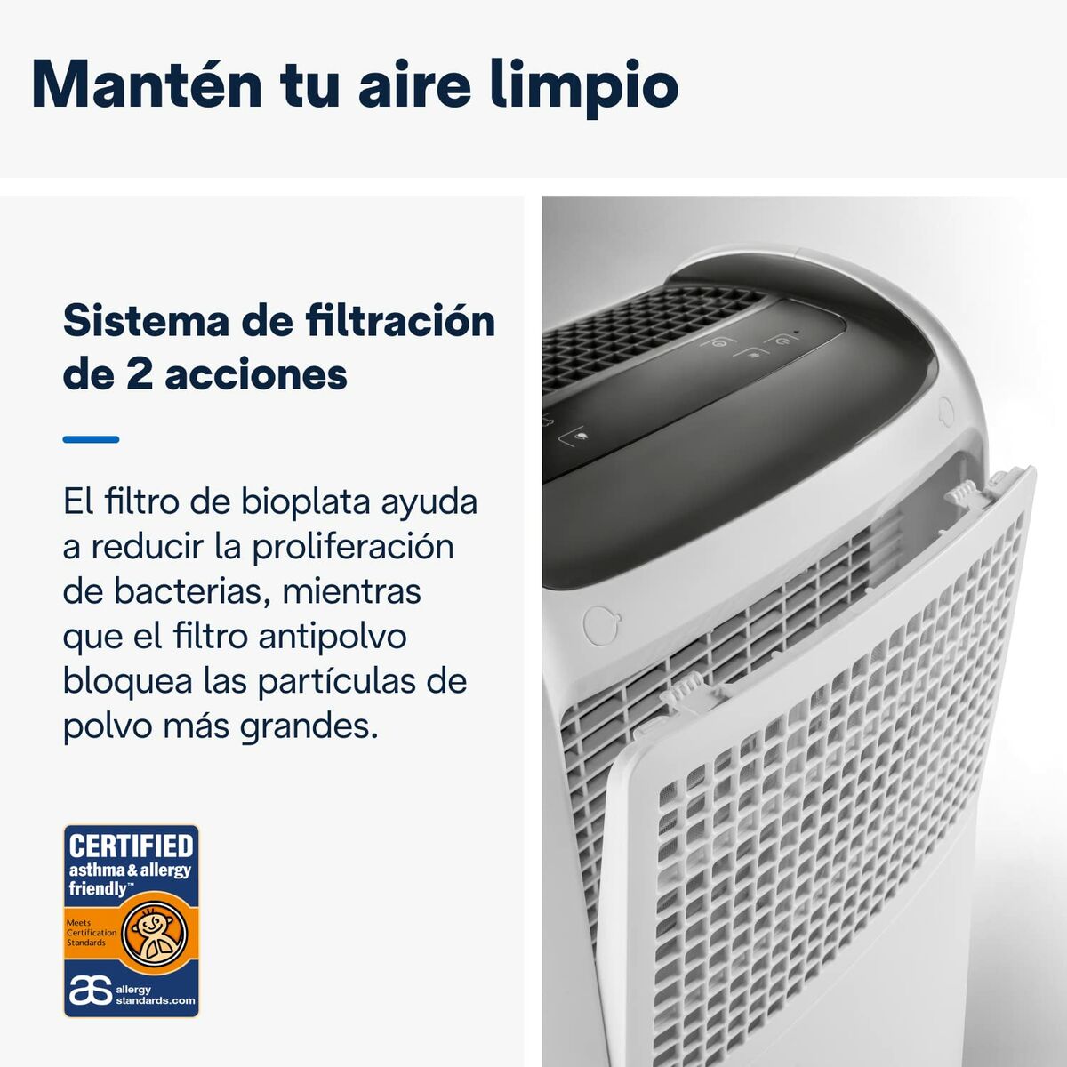 Dehumidifier DeLonghi DDSX220 5 L
