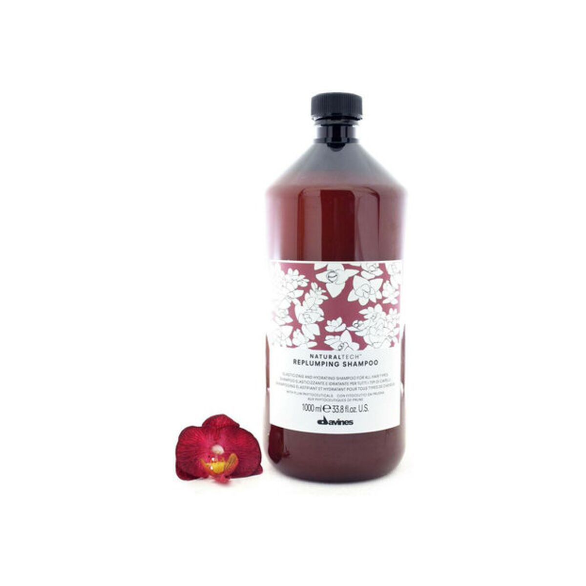 Moisturizing Shampoo Davines Replumping 1 L