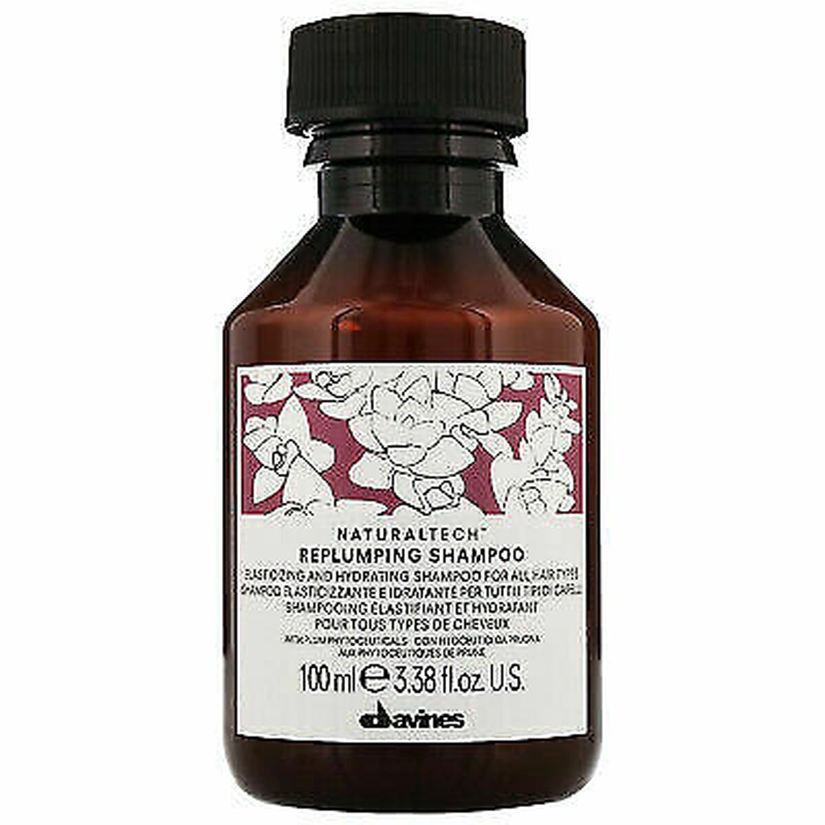 Moisturizing Shampoo Davines Replumping 100 ml