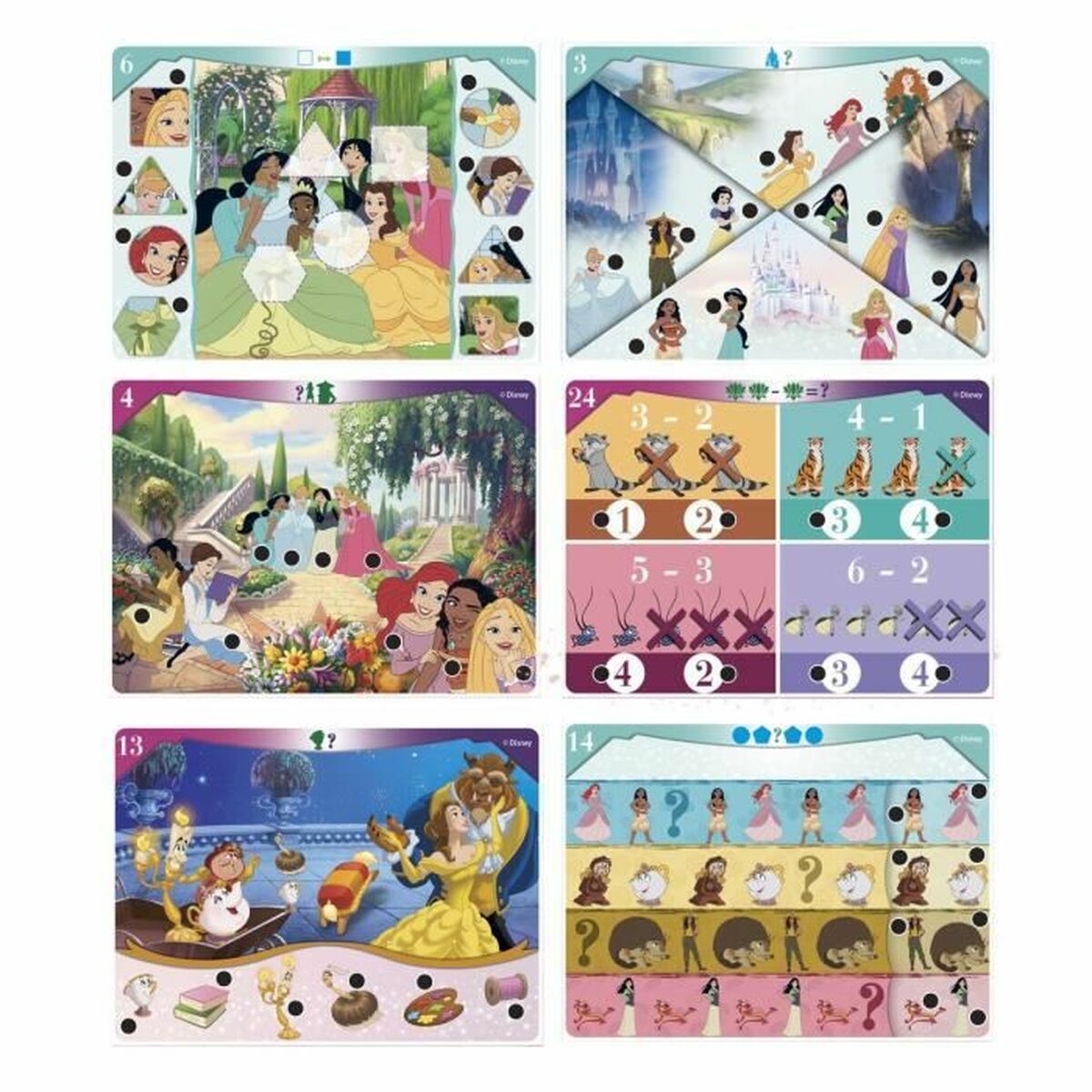 Puzzle Clementoni Quizy – Princesa