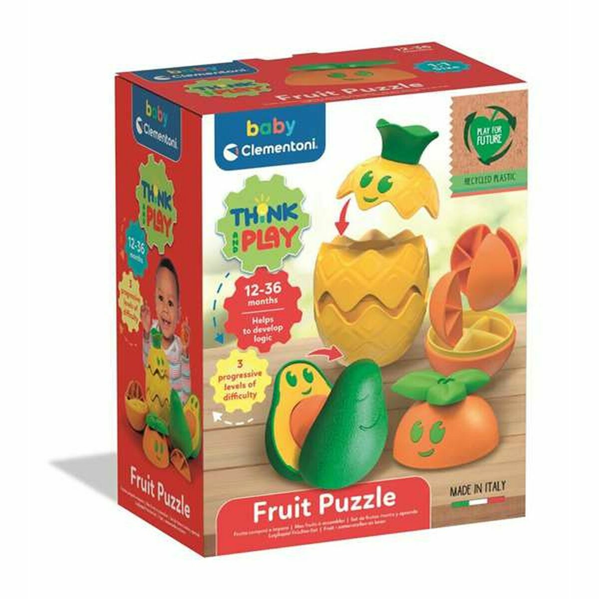 Child’s Puzzle Clementoni Fruits Child’s Puzzle Clementoni Fruits
