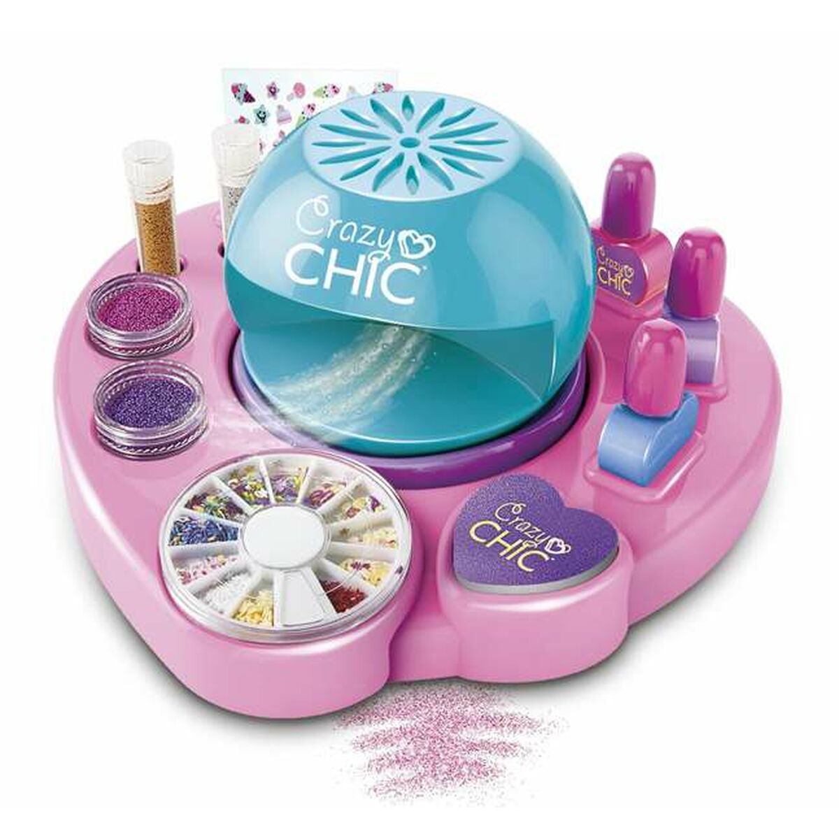 Children’s Make-up Set Clementoni COOL NAILS 38,5 x 28,5 x 7,8 cm