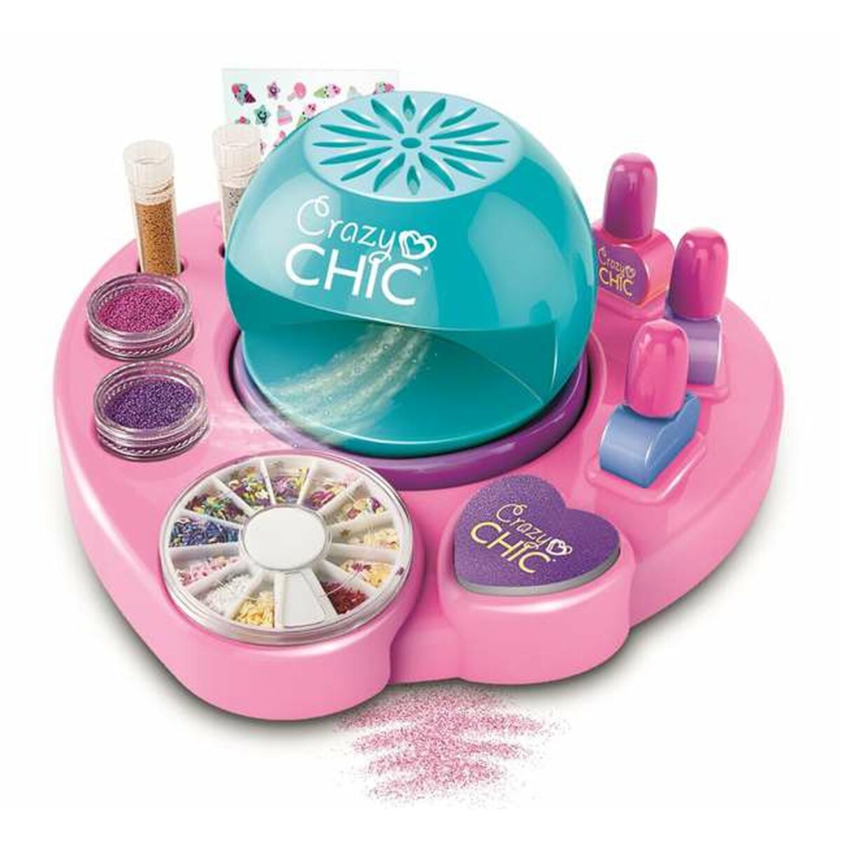 Children’s Make-up Set Clementoni COOL NAILS 38,5 x 28,5 x 7,8 cm