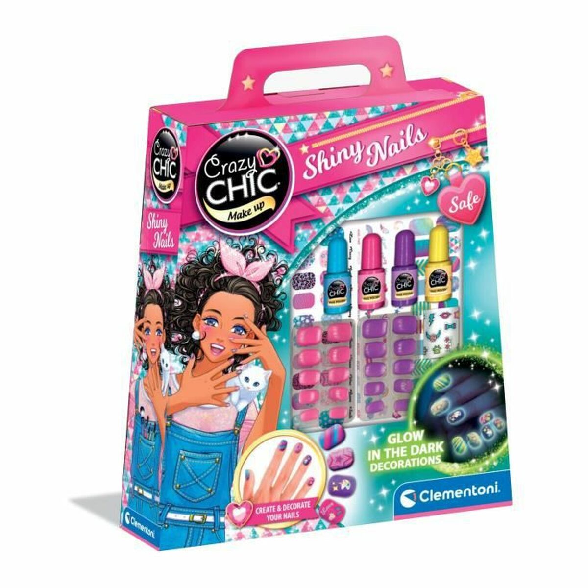 Children’s Make-up Set Clementoni 18689 Rose
