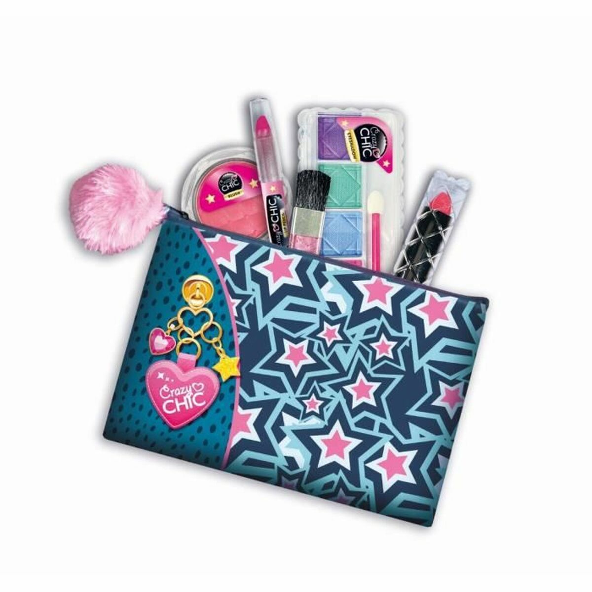 Children’s Make-up Set Clementoni Crazy Chic Multicolour