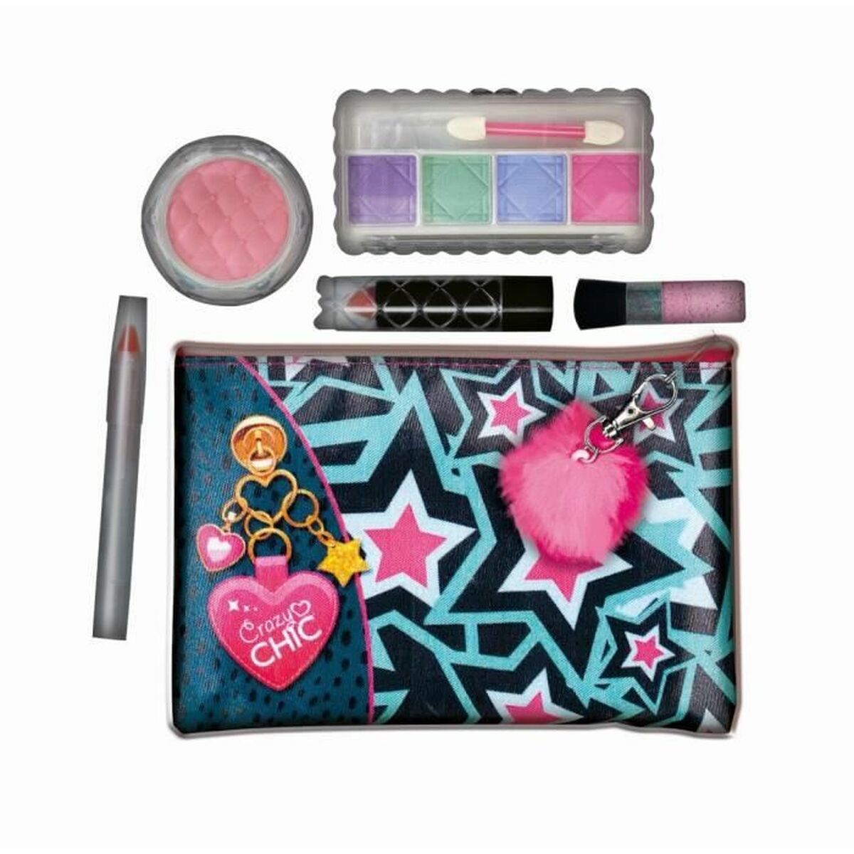 Children’s Make-up Set Clementoni Crazy Chic Multicolour