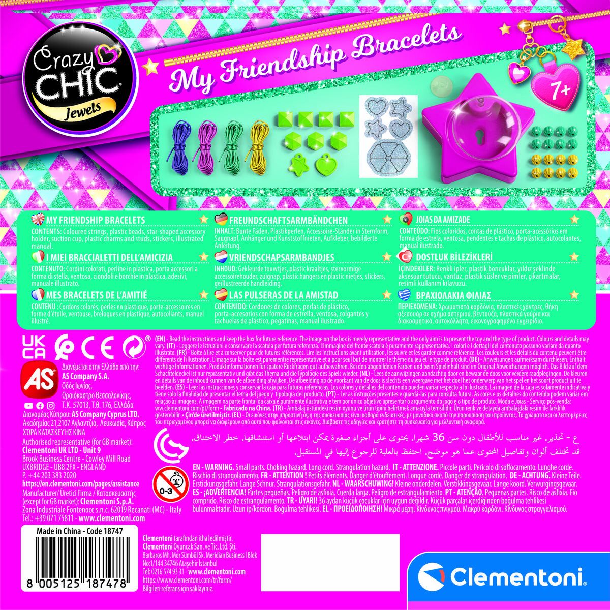 Bracelet Making Kit Clementoni