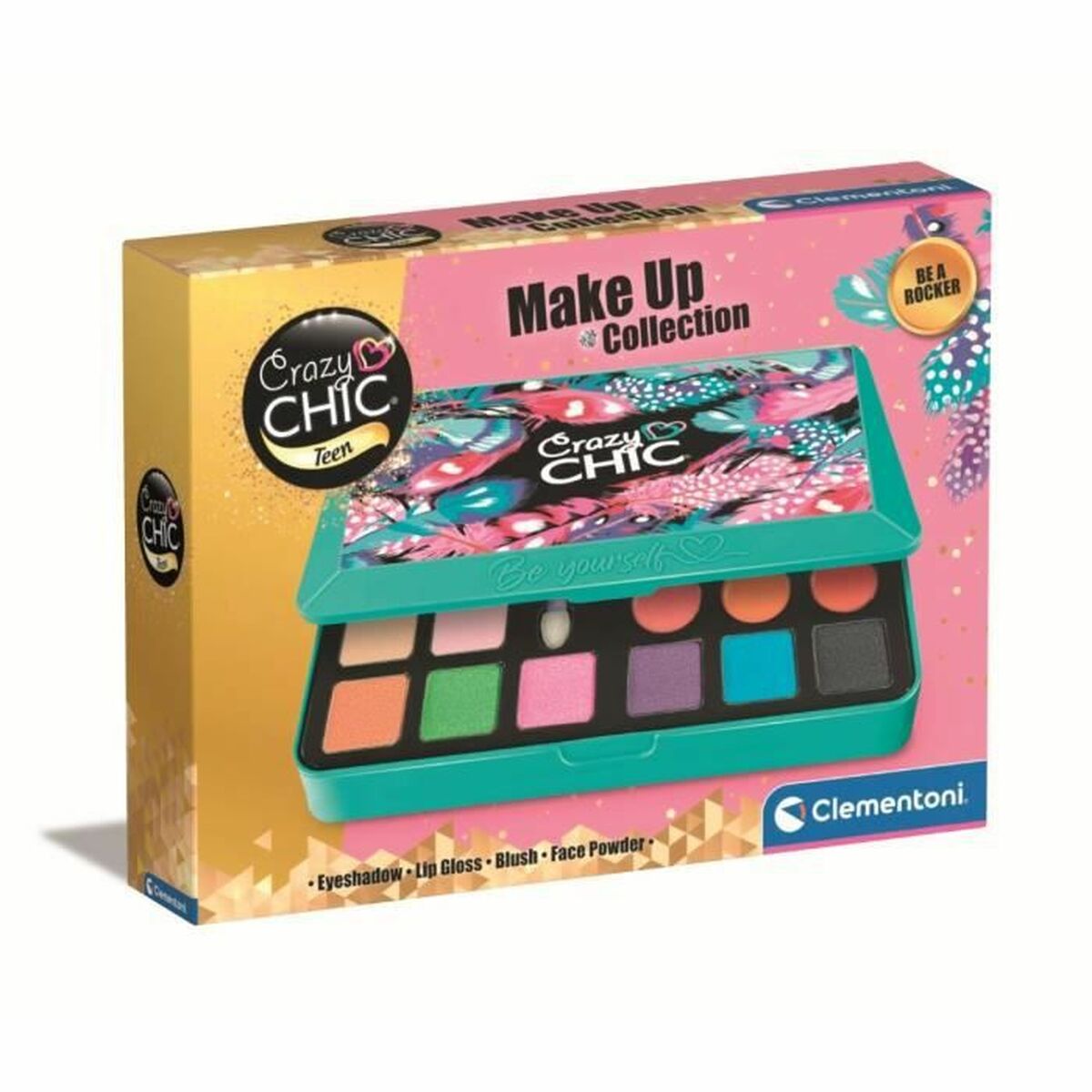 Children’s Make-up Set Clementoni Be a Rocker 8 colours